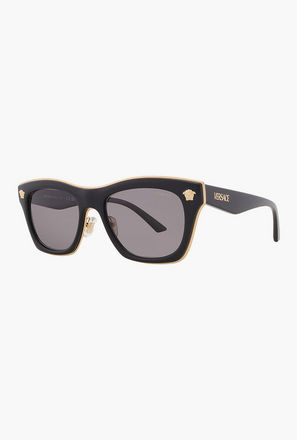 Versace Unisex Square Polorized Grey Sunglasses | 2272-men-sunglasses-image-1