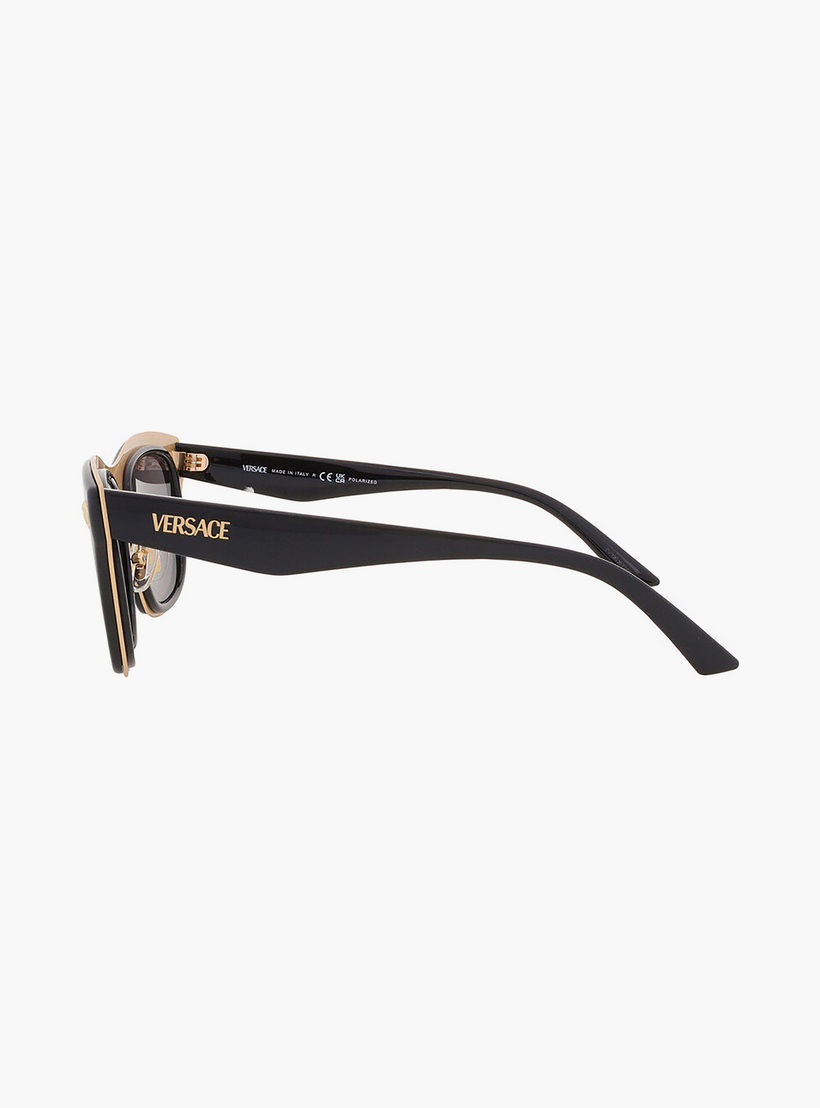 Versace Unisex Square Polorized Grey Sunglasses | 2272-men-sunglasses-image-4