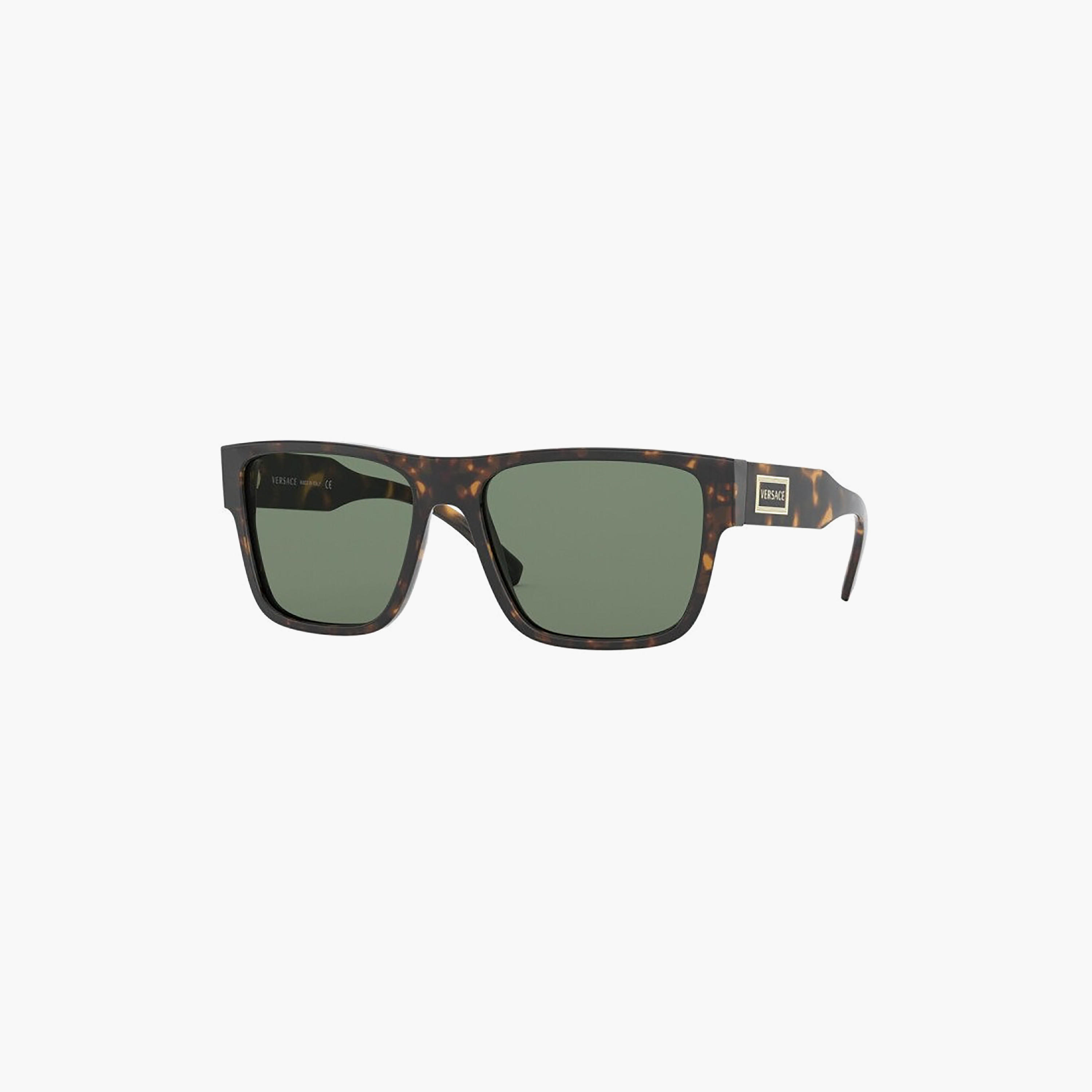 Versace Unisex Square Green Sunglasses | 4379-men-sunglasses-image-1