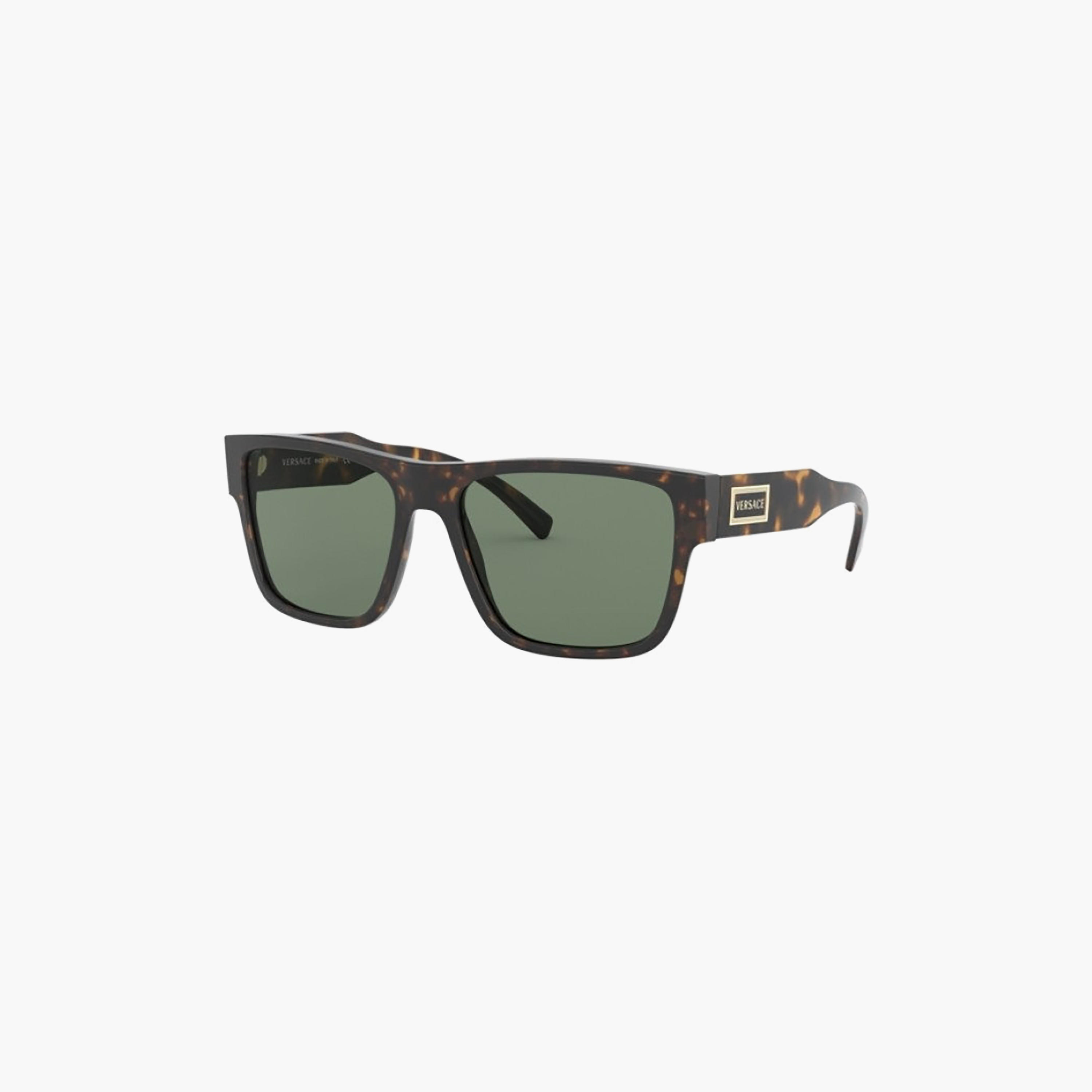 Versace Unisex Square Green Sunglasses | 4379-men-sunglasses-image-3