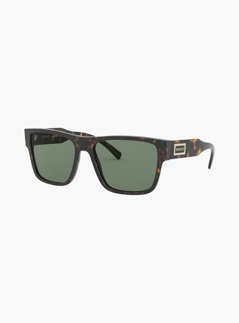 Versace Unisex Square Green Sunglasses | 4379-men-sunglasses-image-3
