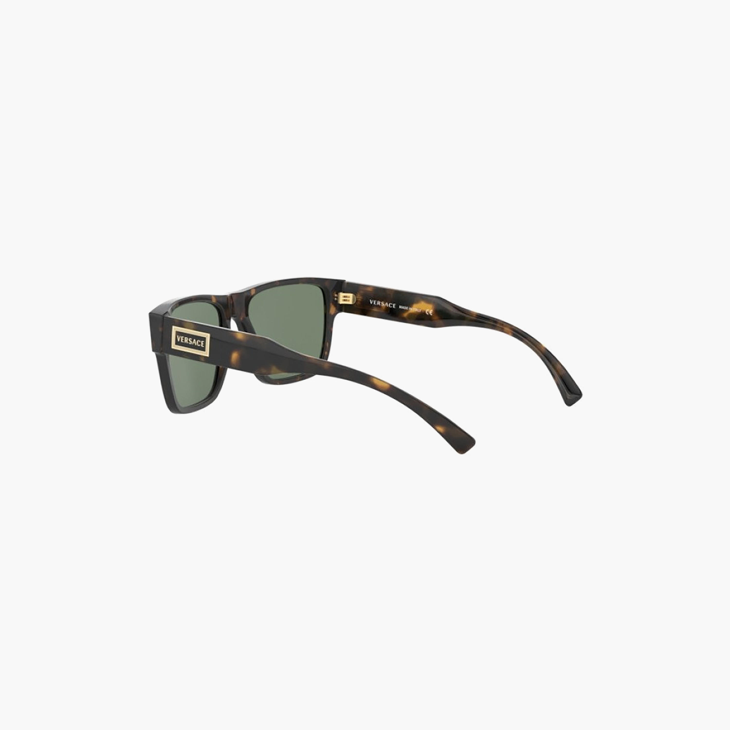 Versace Unisex Square Green Sunglasses | 4379-men-sunglasses-image-5