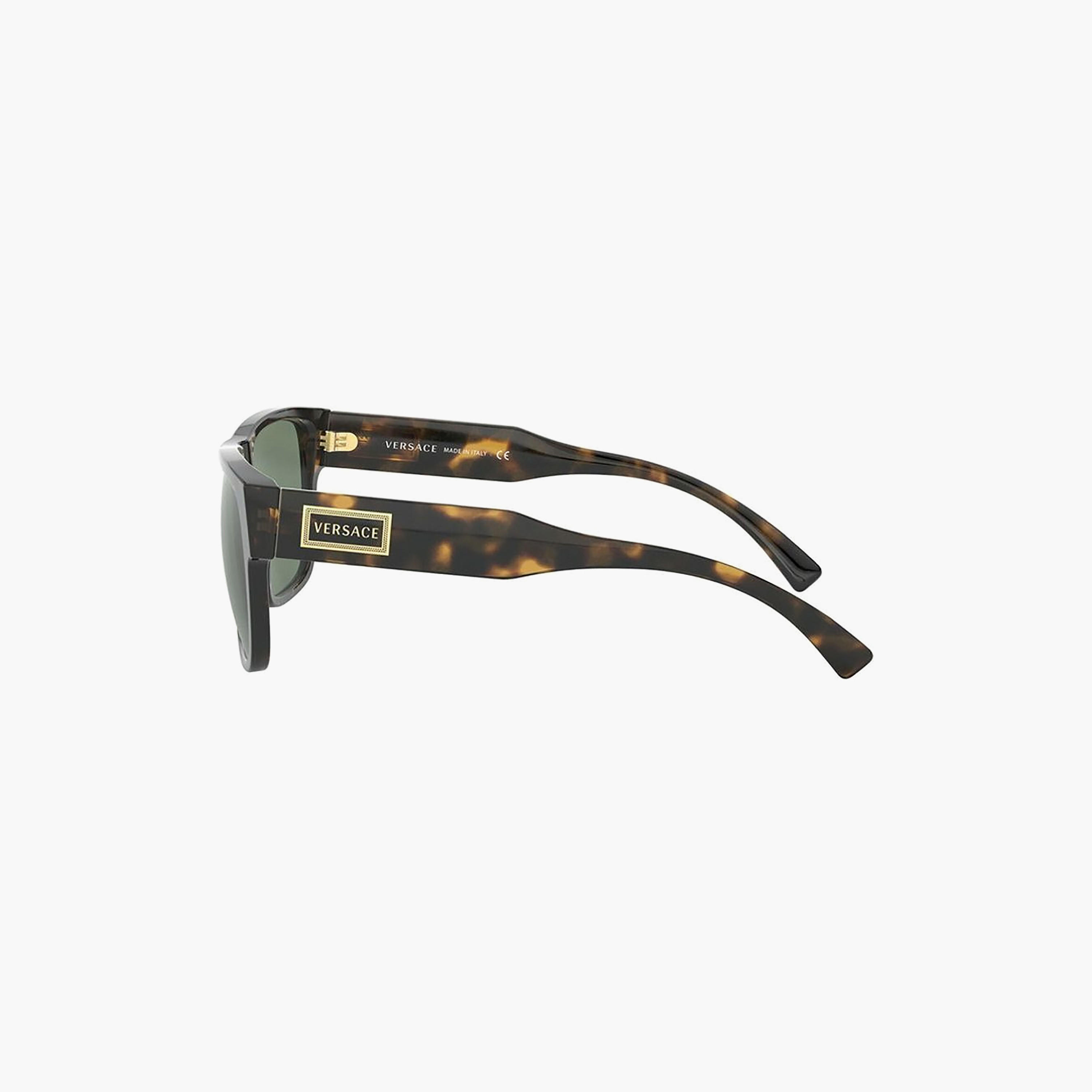 Versace Unisex Wayfarer Green Sunglasses | 4385-men-sunglasses-image-2