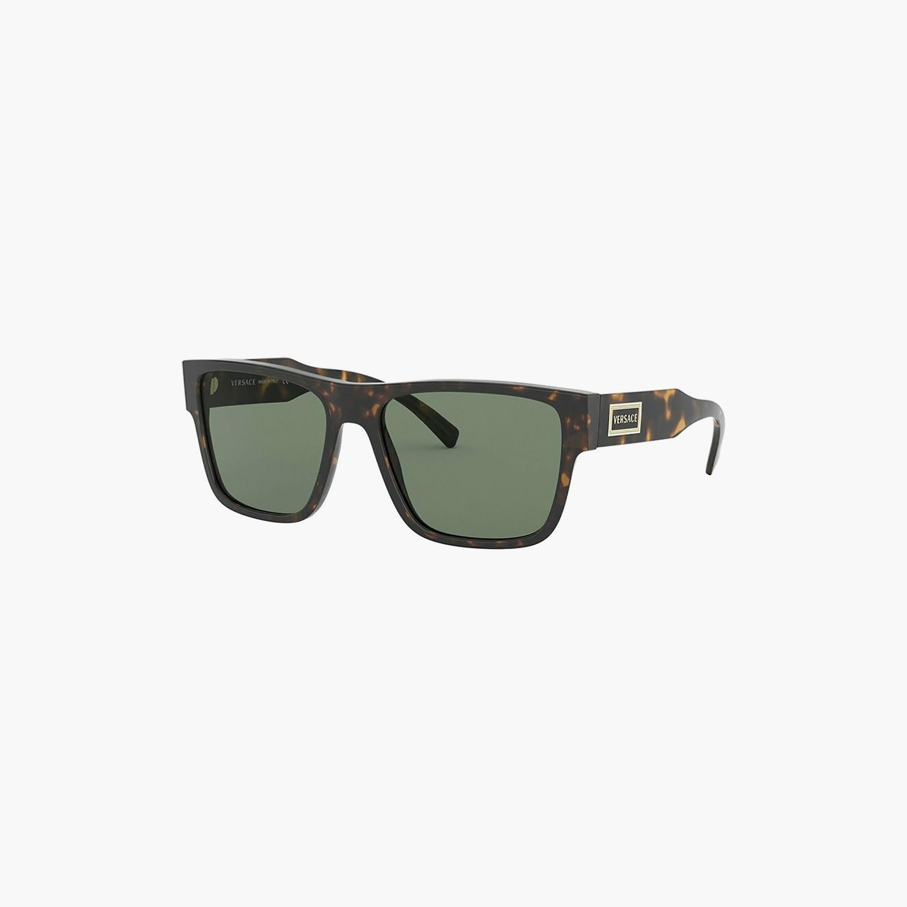 Versace Unisex Wayfarer Green Sunglasses | 4385-men-sunglasses-image-3