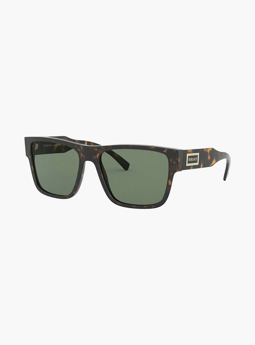 Versace Unisex Wayfarer Green Sunglasses | 4385-men-sunglasses-image-3