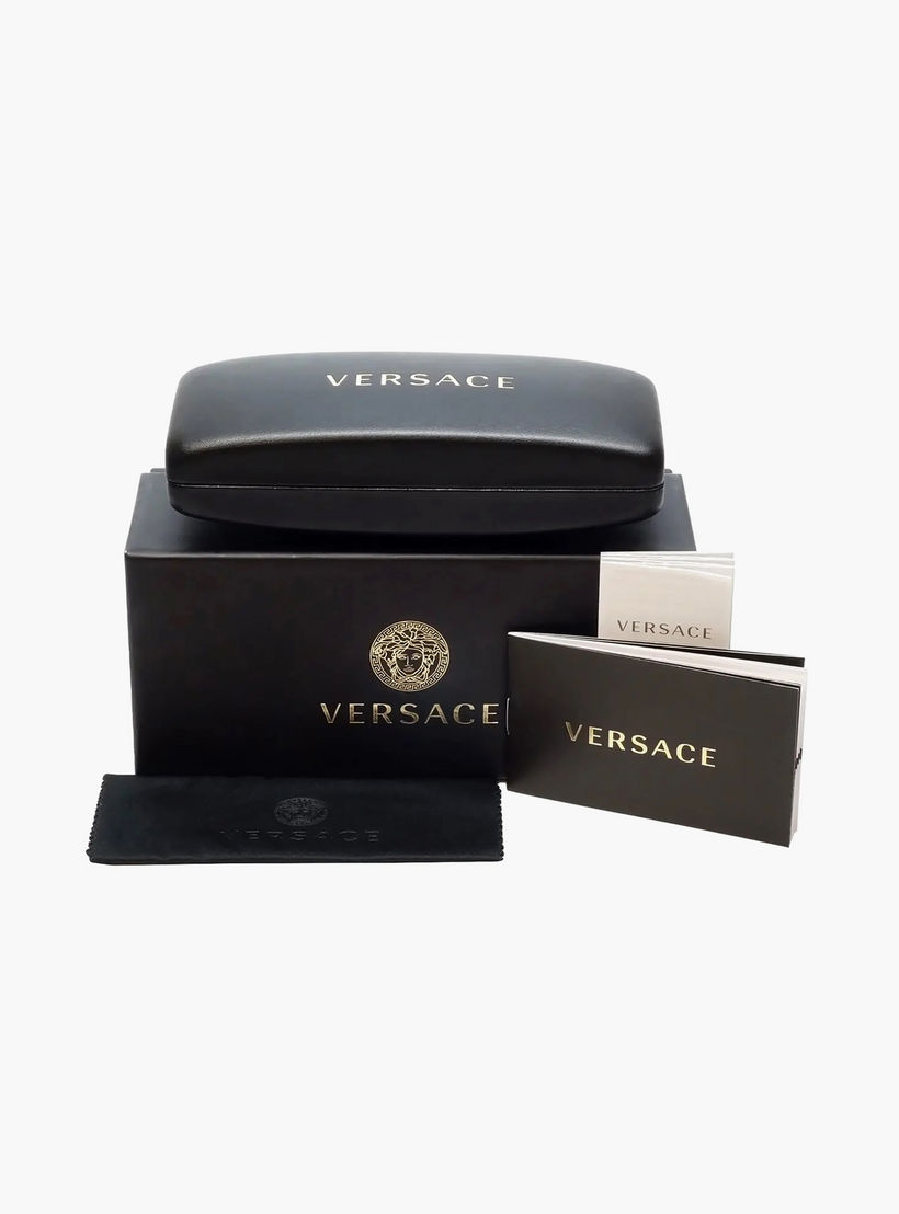 Versace Unisex Wayfarer Green Sunglasses | 4385-men-sunglasses-image-4