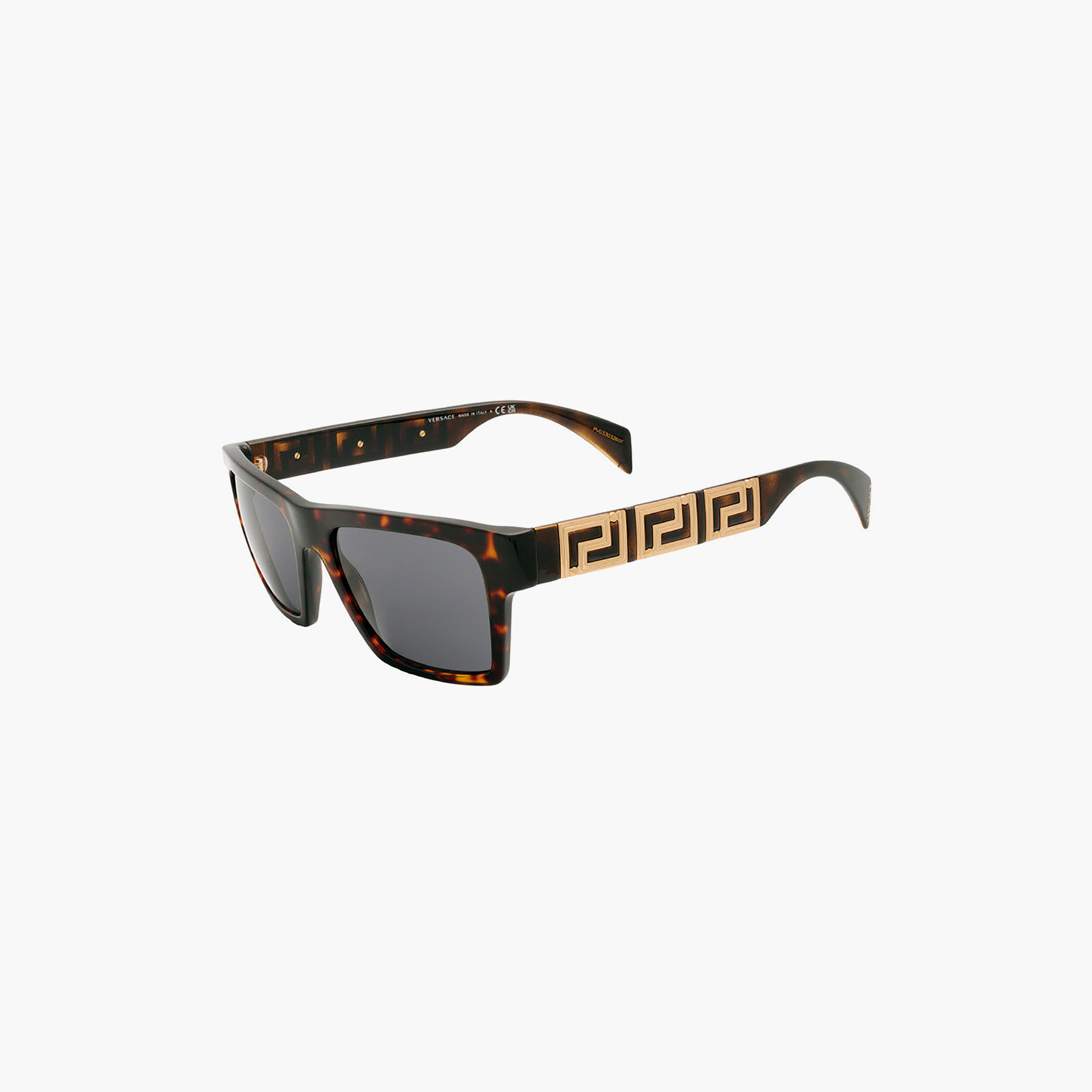 Versace Unisex Rectangle Grey Sunglasses | 4445-men-sunglasses-image-3