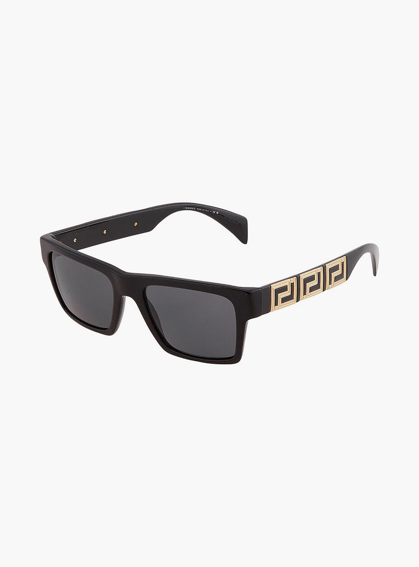 Versace Unisex Rectangle Grey Sunglasses | 4445-men-sunglasses-image-3