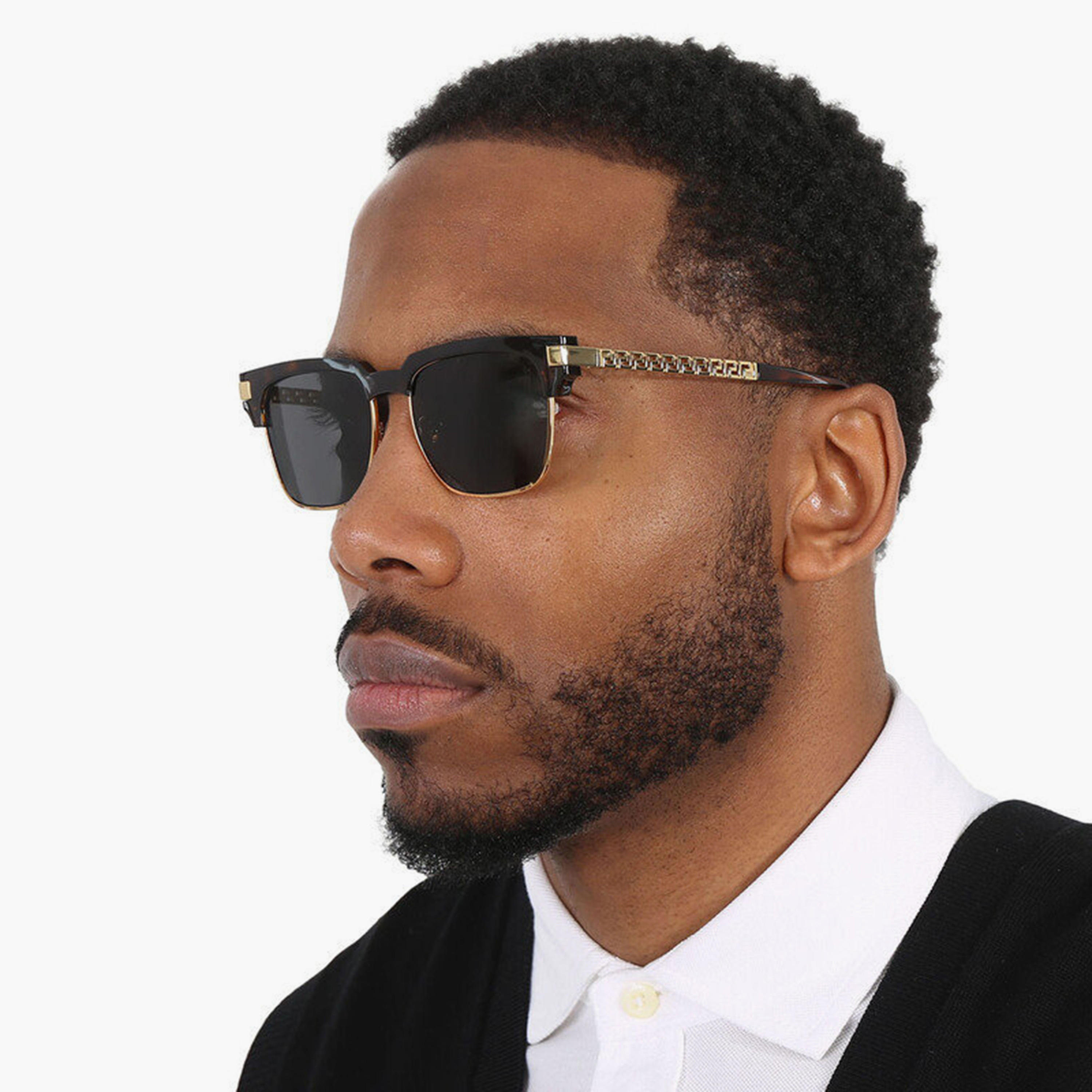 Versace Men Rectangle Grey Sunglasses | 4447-men-sunglasses-image-6