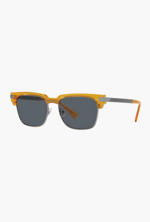Versace Men Clubmaster Grey Sunglasses | 4447-men-sunglasses-image-1