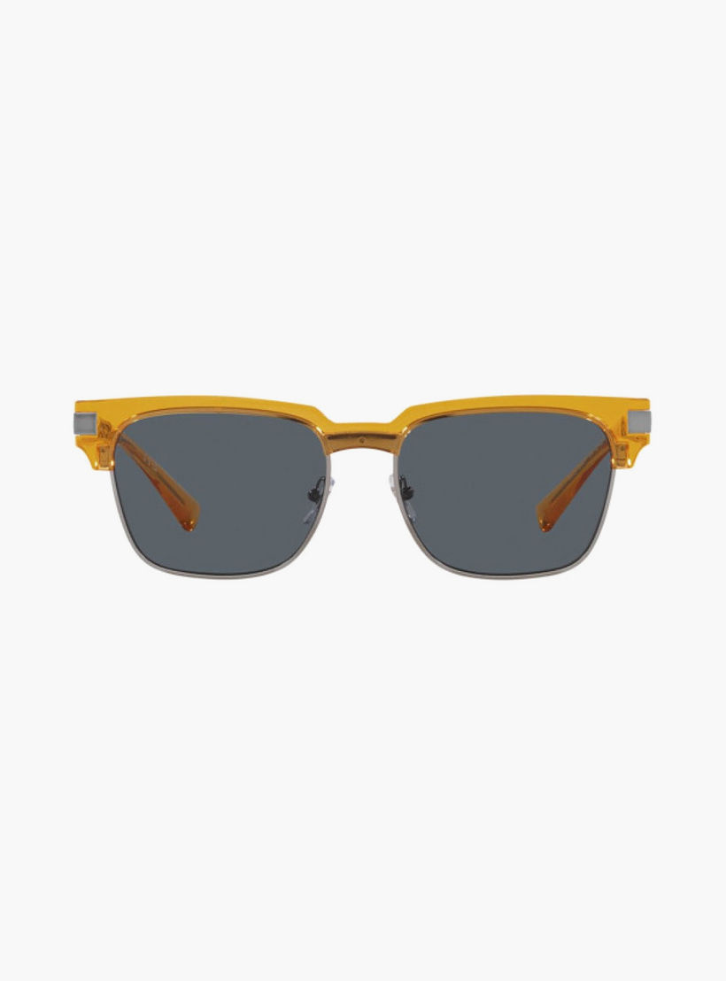 Versace Men Clubmaster Grey Sunglasses | 4447-men-sunglasses-image-6