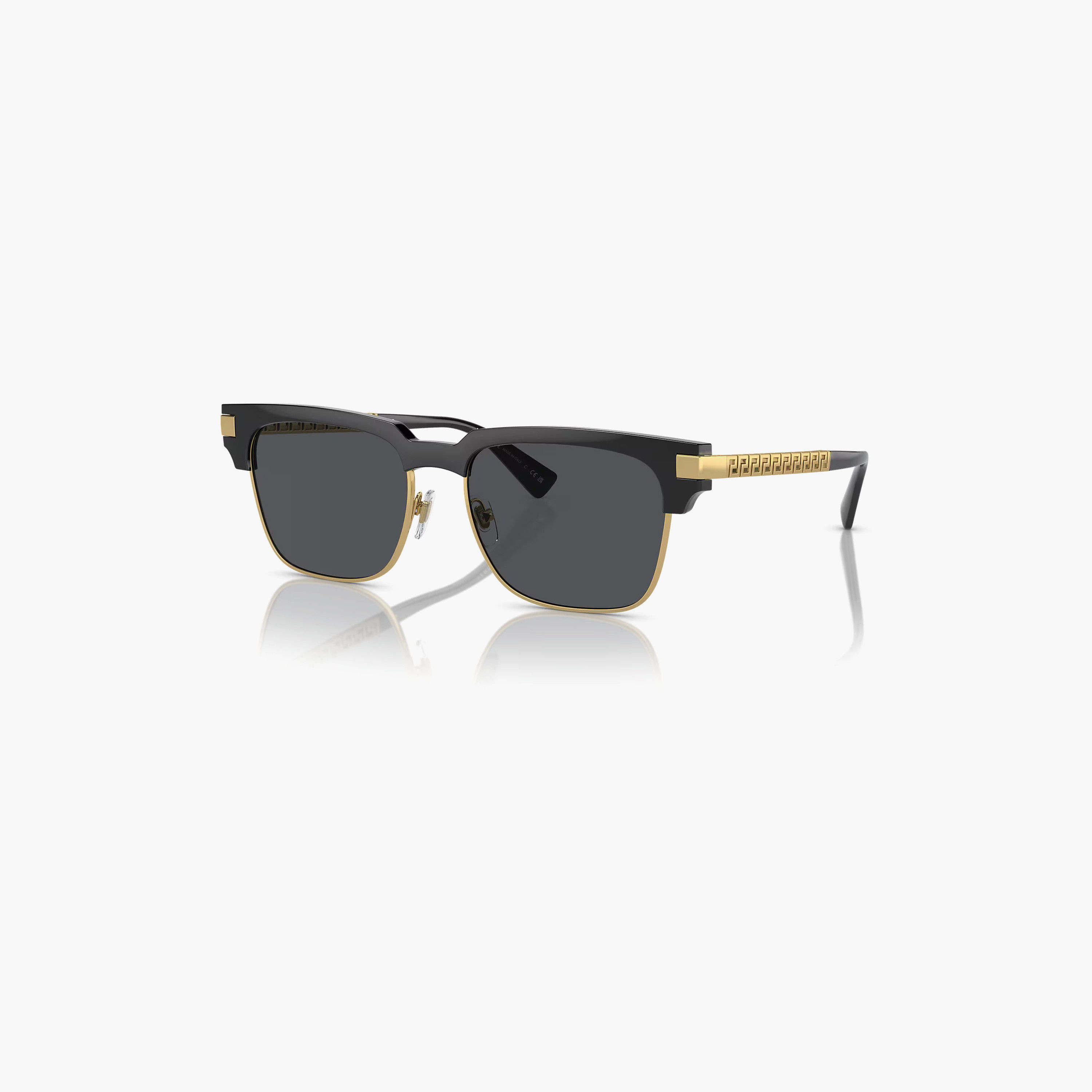نظارات شمسية رجالية من فرزاتشي طراز كلوب ماستر باللون الرمادي | 4447-men-sunglasses-image-1