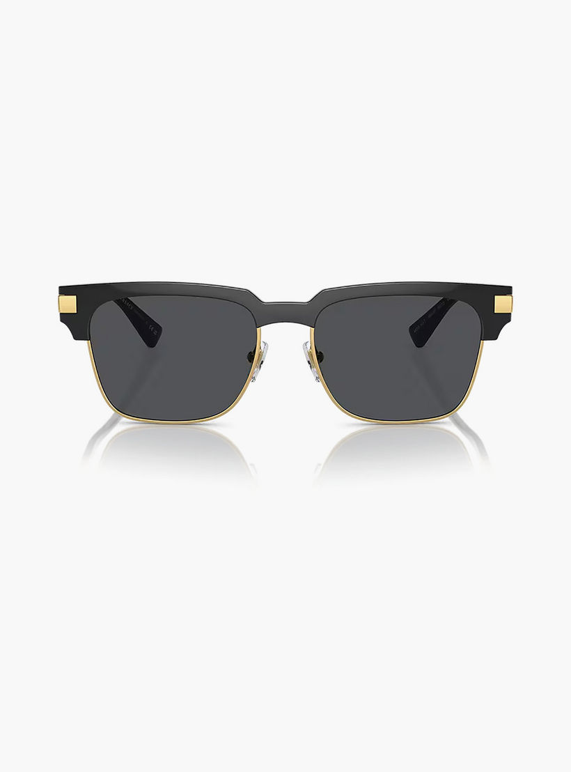 Versace Men Clubmaster Grey Sunglasses | 4447-men-sunglasses-image-2