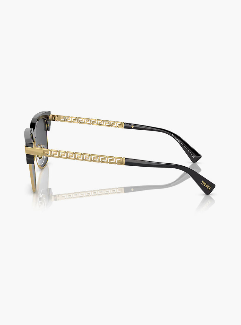 Versace Men Clubmaster Grey Sunglasses | 4447-men-sunglasses-image-3
