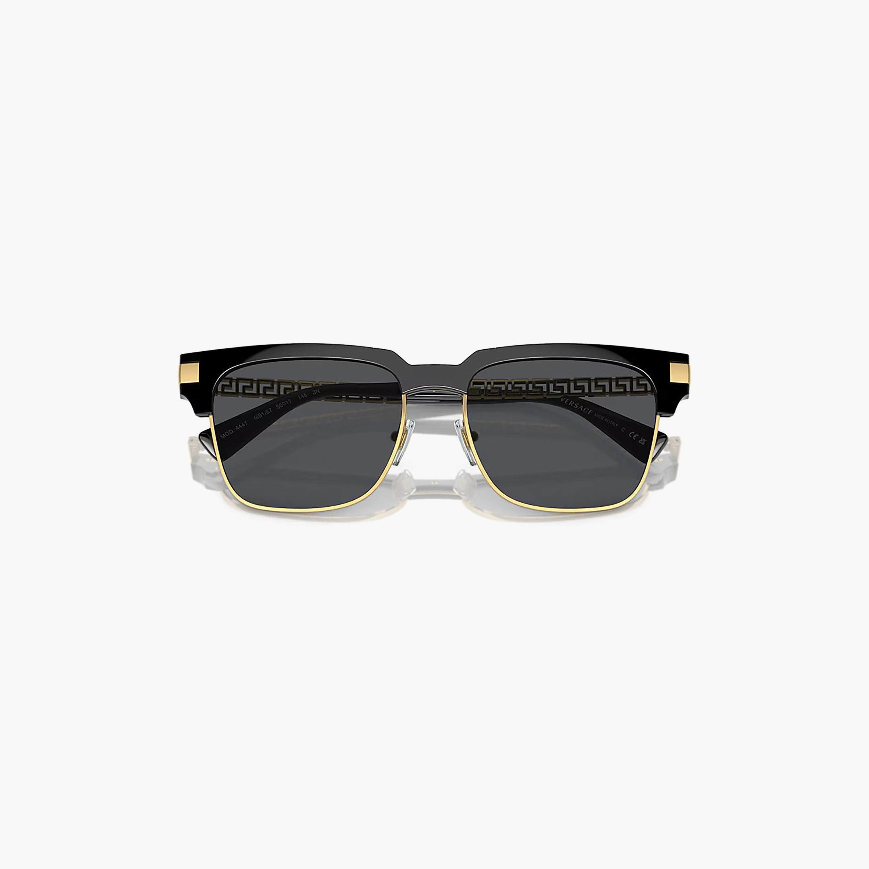 نظارات شمسية رجالية من فرزاتشي طراز كلوب ماستر باللون الرمادي | 4447-men-sunglasses-image-5