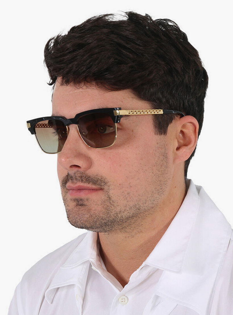 Versace Men Clubmaster Brown Sunglasses | 4447-men-sunglasses-image-5