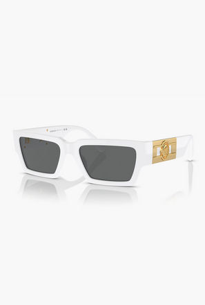 Versace Unisex Rectangle Grey Sunglasses | 4459-men-sunglasses-image-1