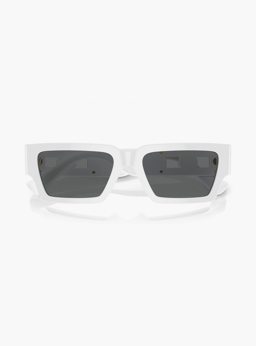 Versace Unisex Rectangle Grey Sunglasses | 4459-men-sunglasses-image-4