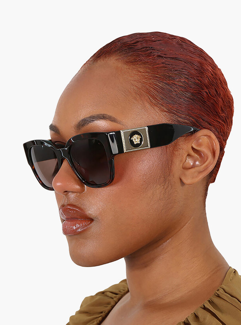 نظارات شمسية مربعة بنية اللون من فرزاتشي للنساء | 4437U-women-sunglasses-image-4