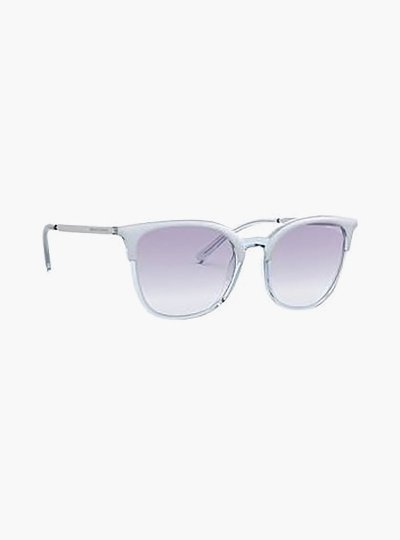 نظارات شمسية نسائية من أرماني إكستشينج، مربعة الشكل، زرقاء اللون | 4091S-women-sunglasses-image-2