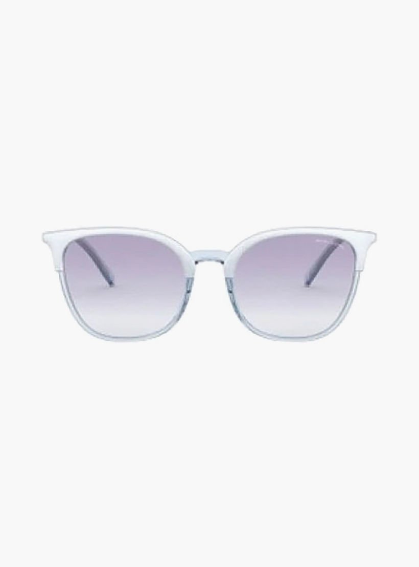 نظارات شمسية نسائية من أرماني إكستشينج، مربعة الشكل، زرقاء اللون | 4091S-women-sunglasses-image-3