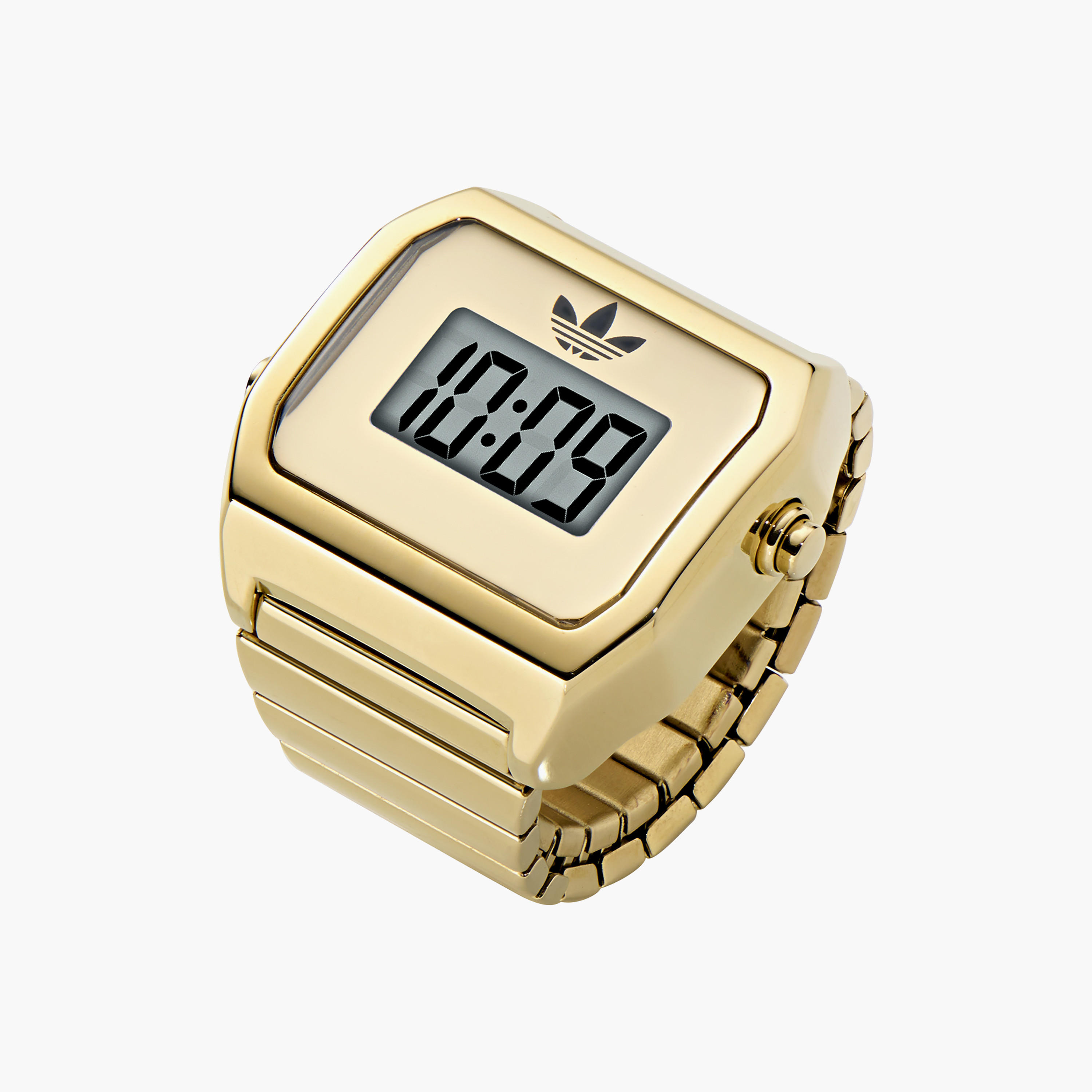 Adidas Digital Two Ring Women's 20 MM Gold Digital | AOST26036-women-watchesandjewellery-watches-image-2