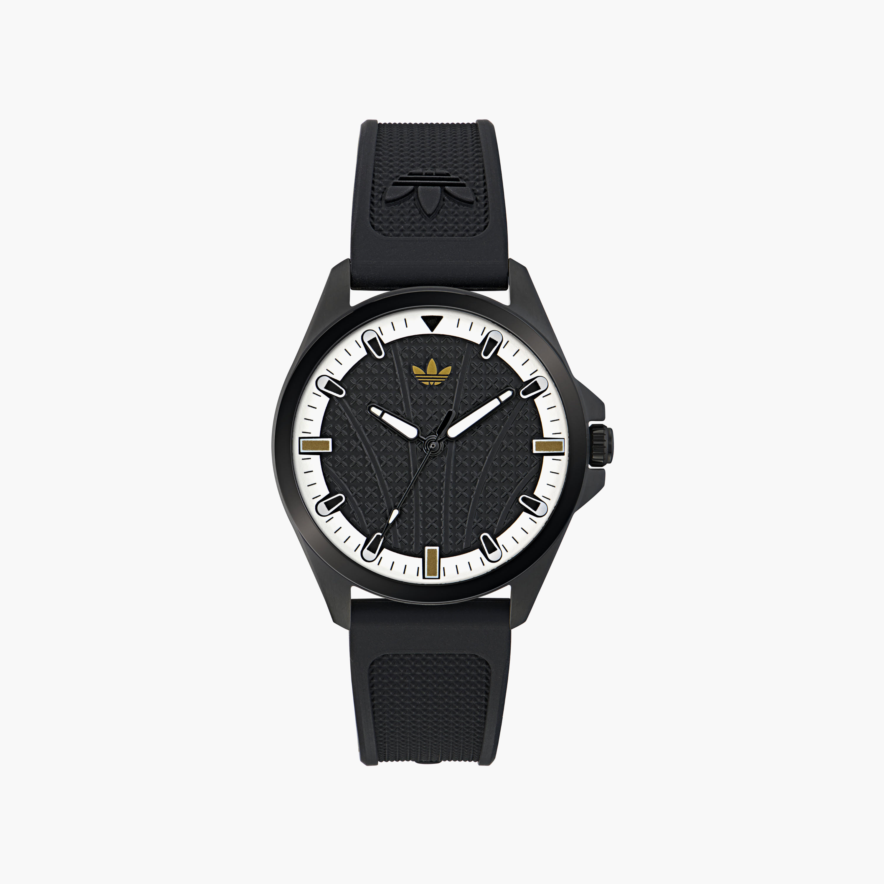 أديداس أوريجينالز أيكونيك ون للجنسين 40 مم أسود تناظري | AOFH25001-men-watchesandjewellery-watches-image-1
