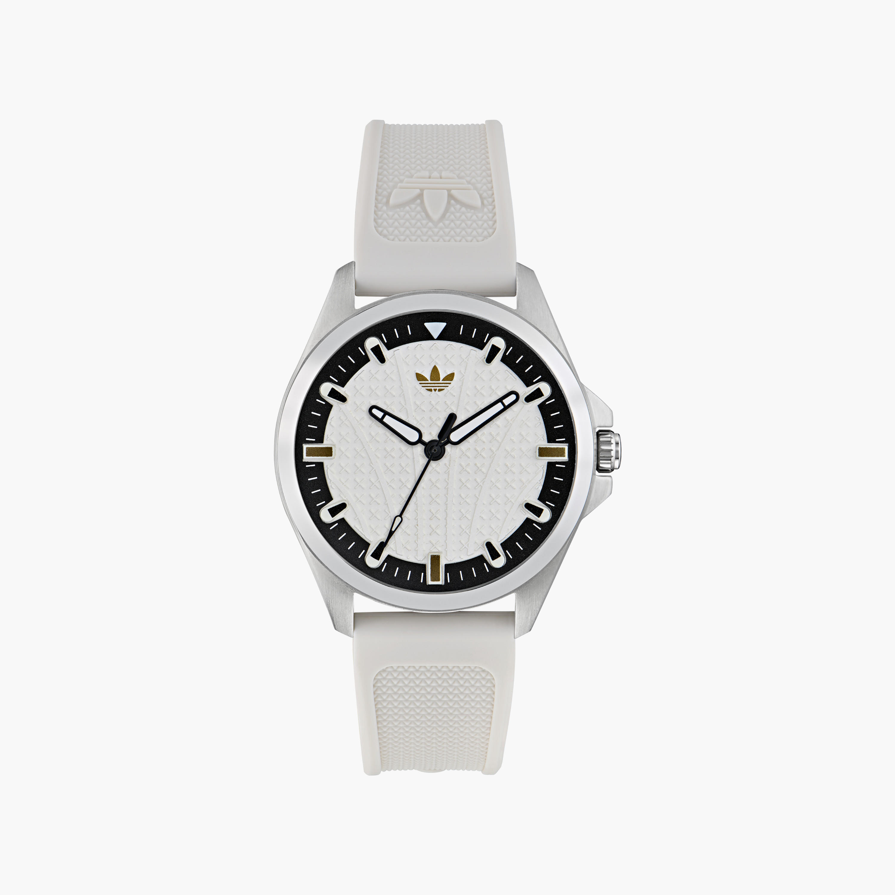 Adidas Originals Iconic One Unisex 40 MM White Analog | AOFH25002-men-watchesandjewellery-watches-image-1