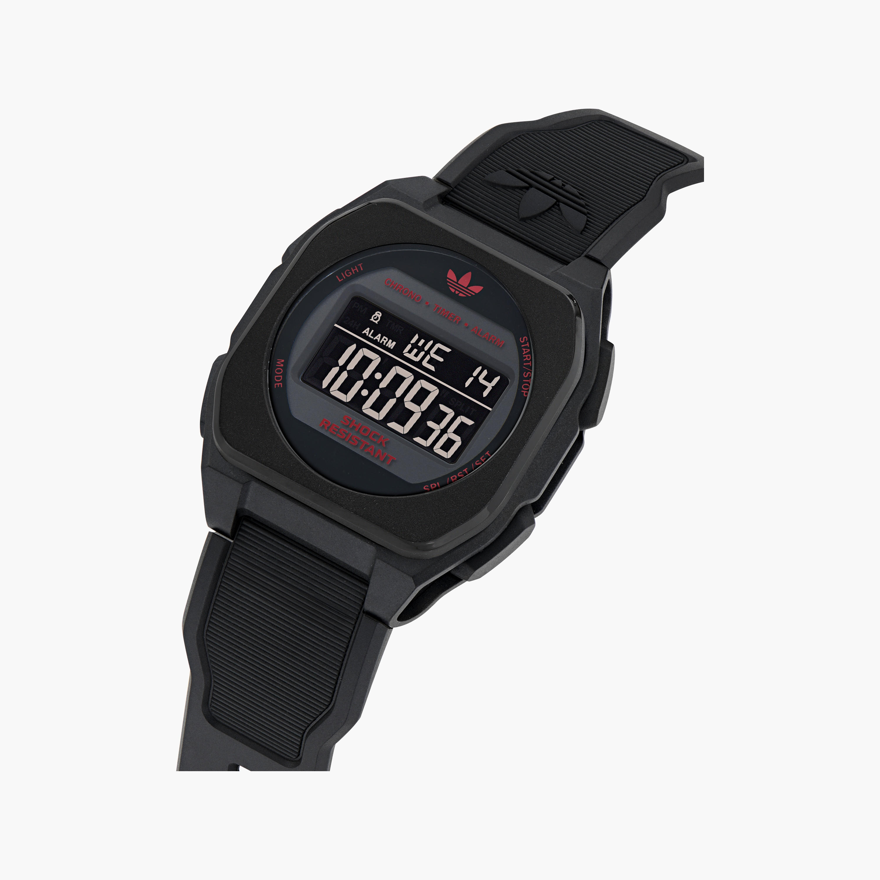 حذاء أديداس سيتي تك فور للجنسين، مقاس 42 مم، أسود رقمي | AOST25029-men-watchesandjewellery-watches-image-2