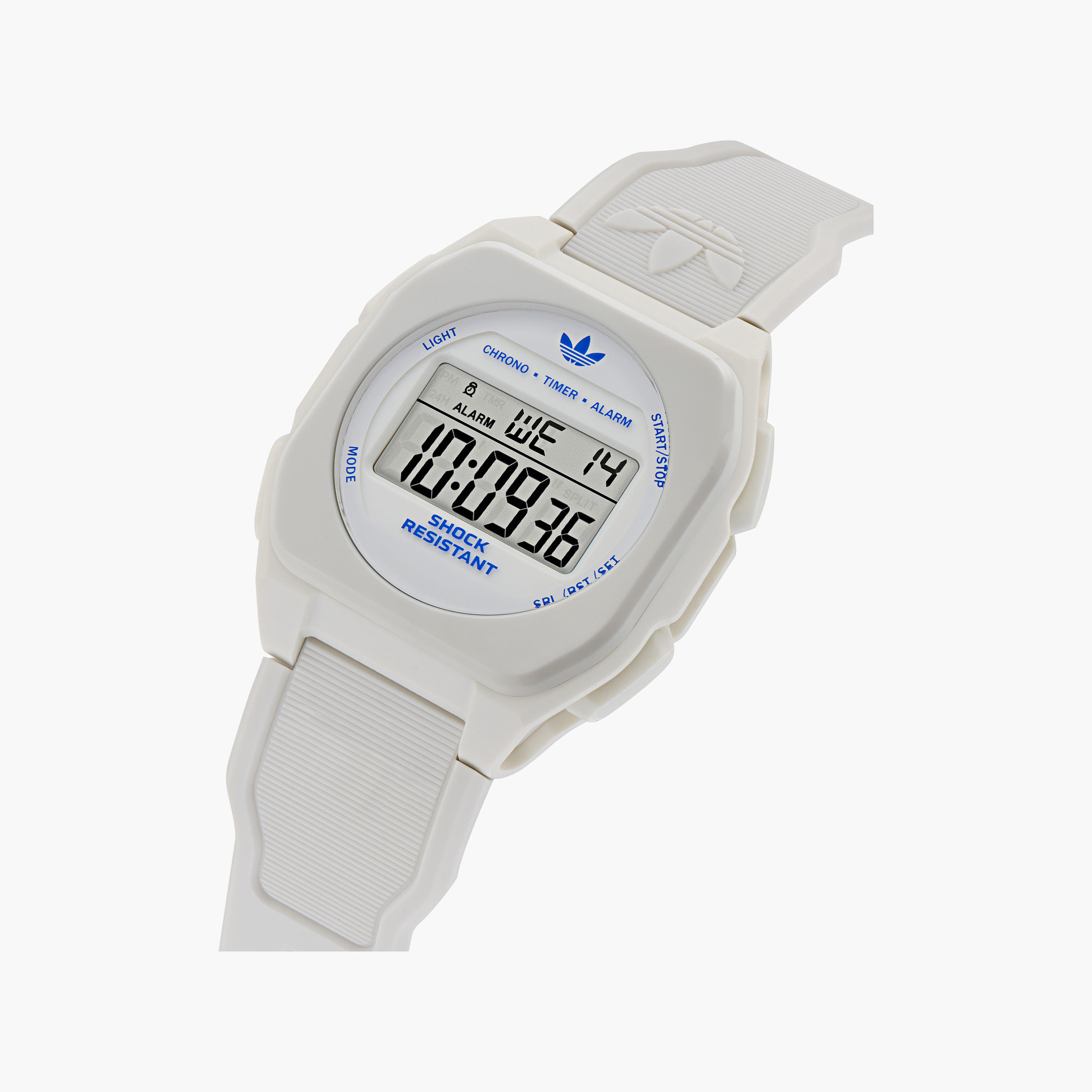حذاء أديداس سيتي تك فور للجنسين، مقاس 42 مم، أبيض رقمي | AOST25031-men-watchesandjewellery-watches-image-2