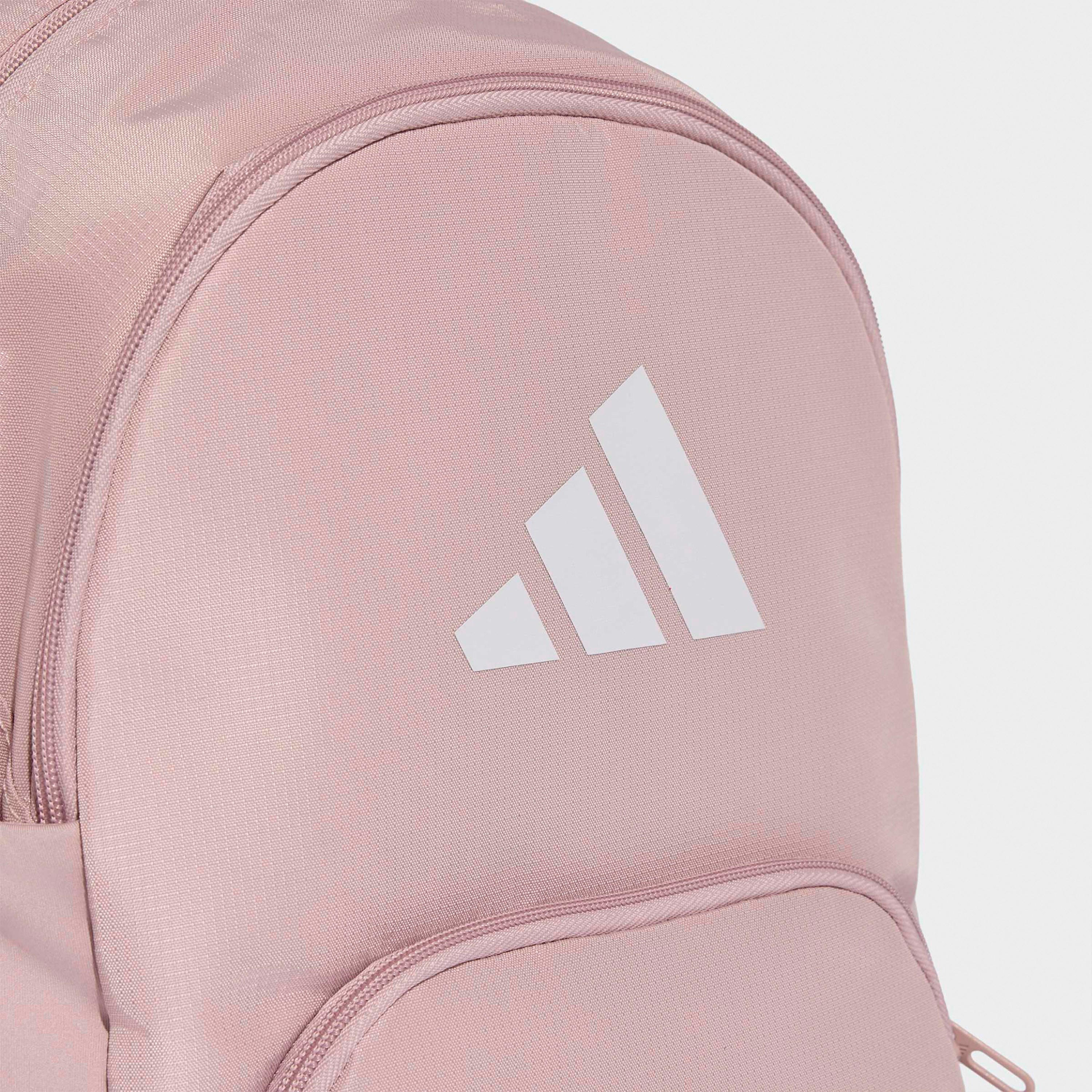 Adidas Logo Print Backpack for Girls 8-13 Years with Padded Shoulder Straps - 20.8 L-school-bagsandbackpacks-backpacks-image-4
