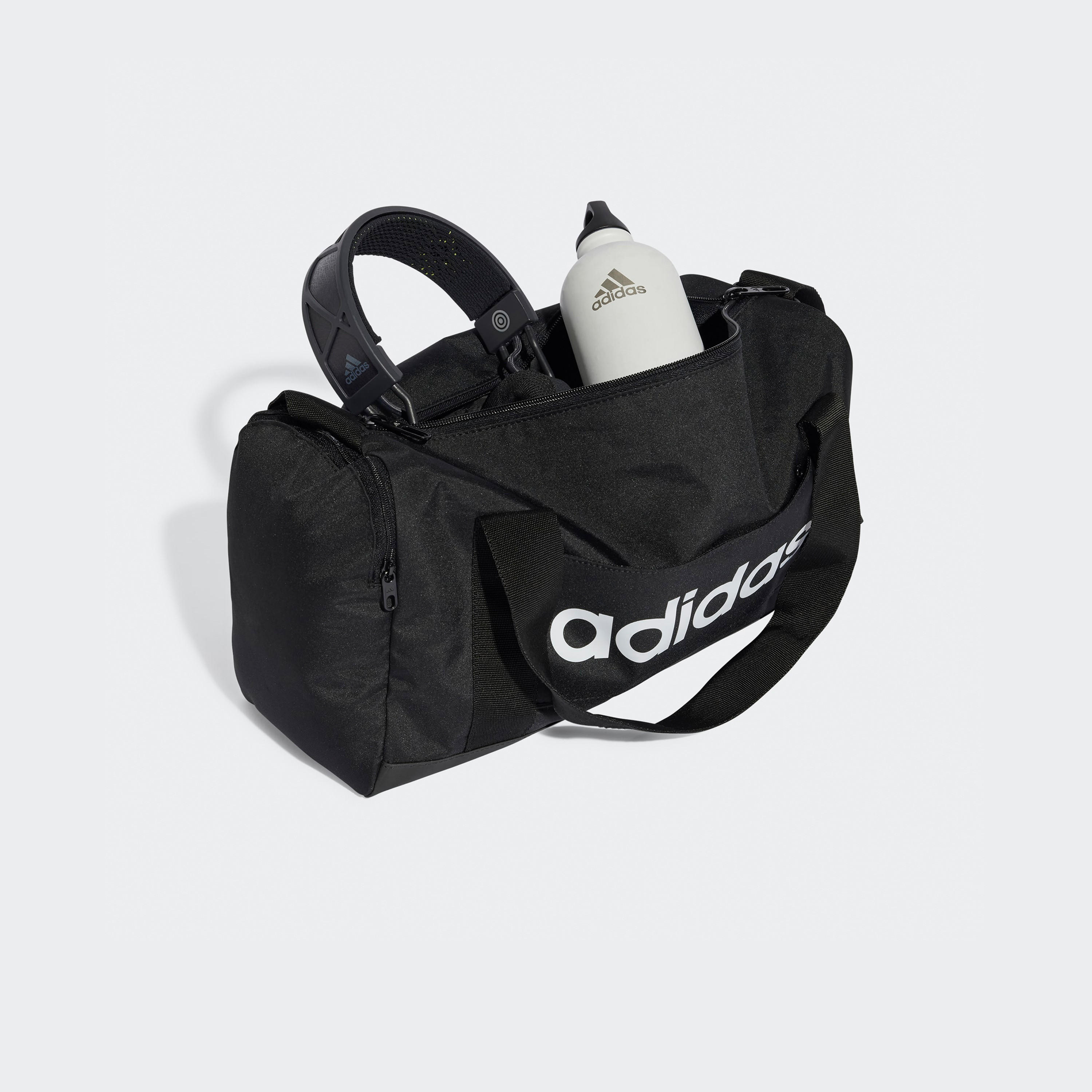 Adidas Linear Duffel Bag with Zip Closure-travel-luggagesandbags-dufflebags-image-4