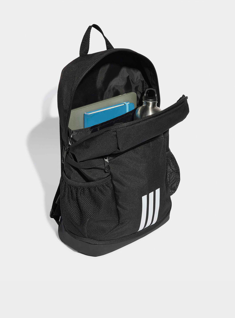 شنطة ظهر بطبعات شعار للأولاد من 8 إلى 13 سنة بحمالات كتف مبطنة من أديداس - 17 لتر-boys-accessories-bagsandbackpacks-image-3