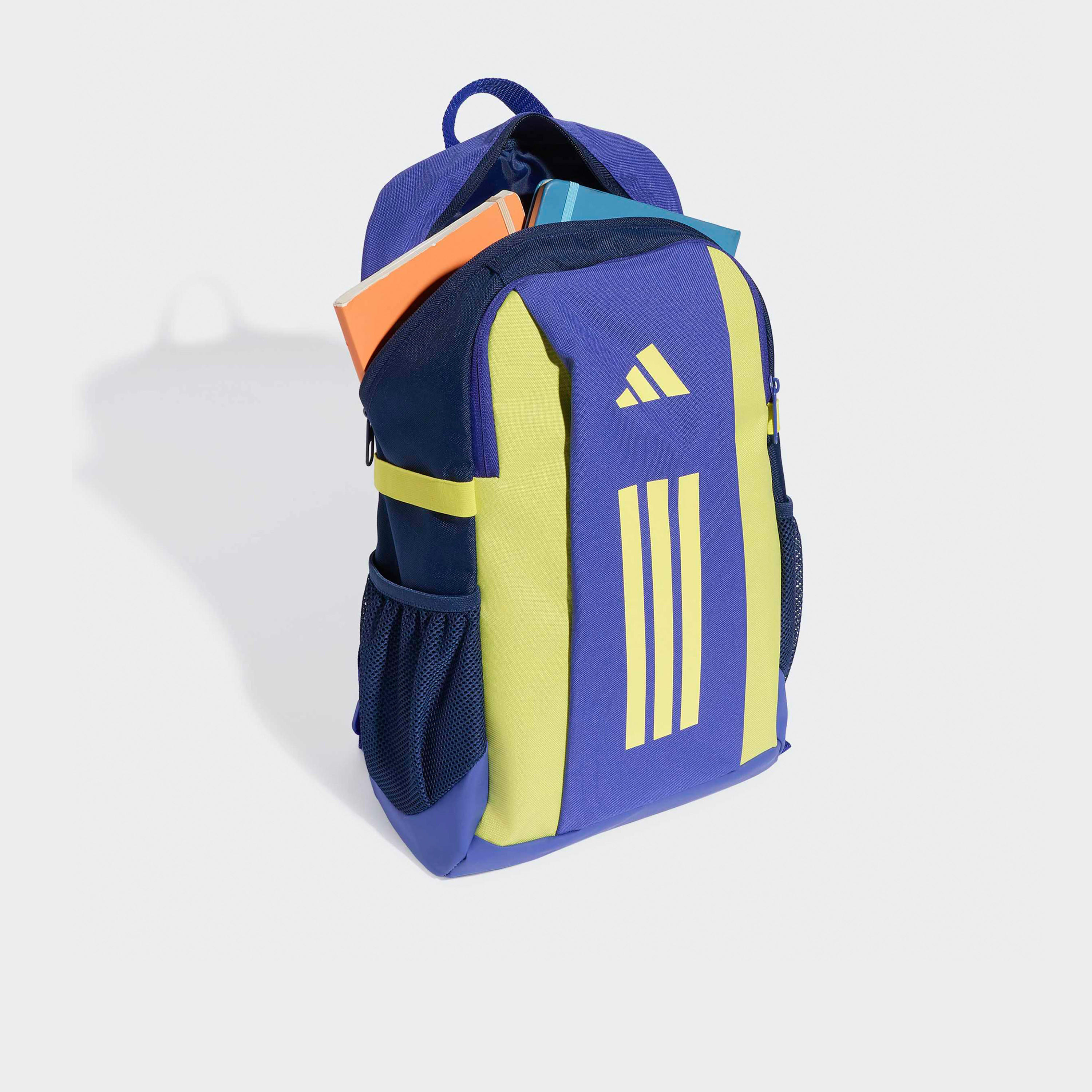 Adidas Logo Print Backpack for Boys 8-13 Years with Padded Shoulder Straps - 12 L-boys-accessories-bagsandbackpacks-image-5