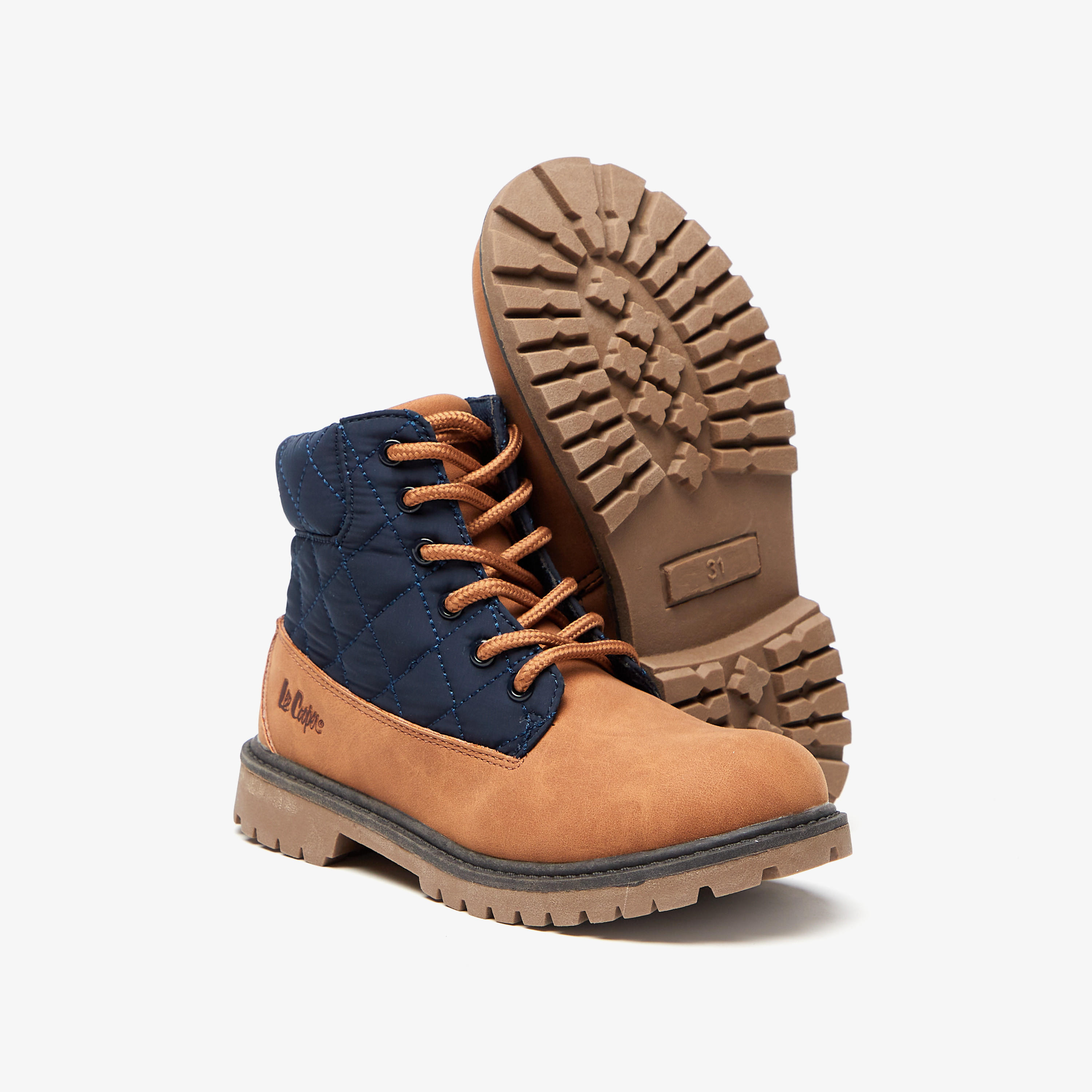 بوت كاحل بسحاب إغلاق للأولاد من لي كوبر-boys-shoes-boots-image-6