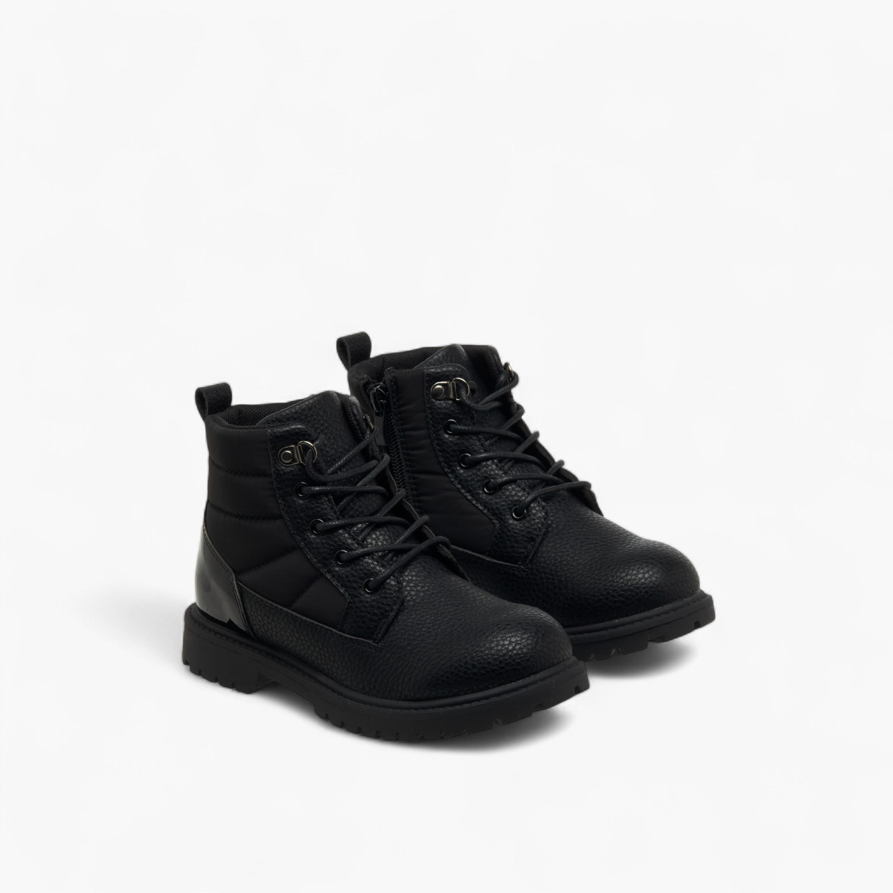Flora Bella Girls Zipper Ankle Boots-girls-shoes-boots-image-1