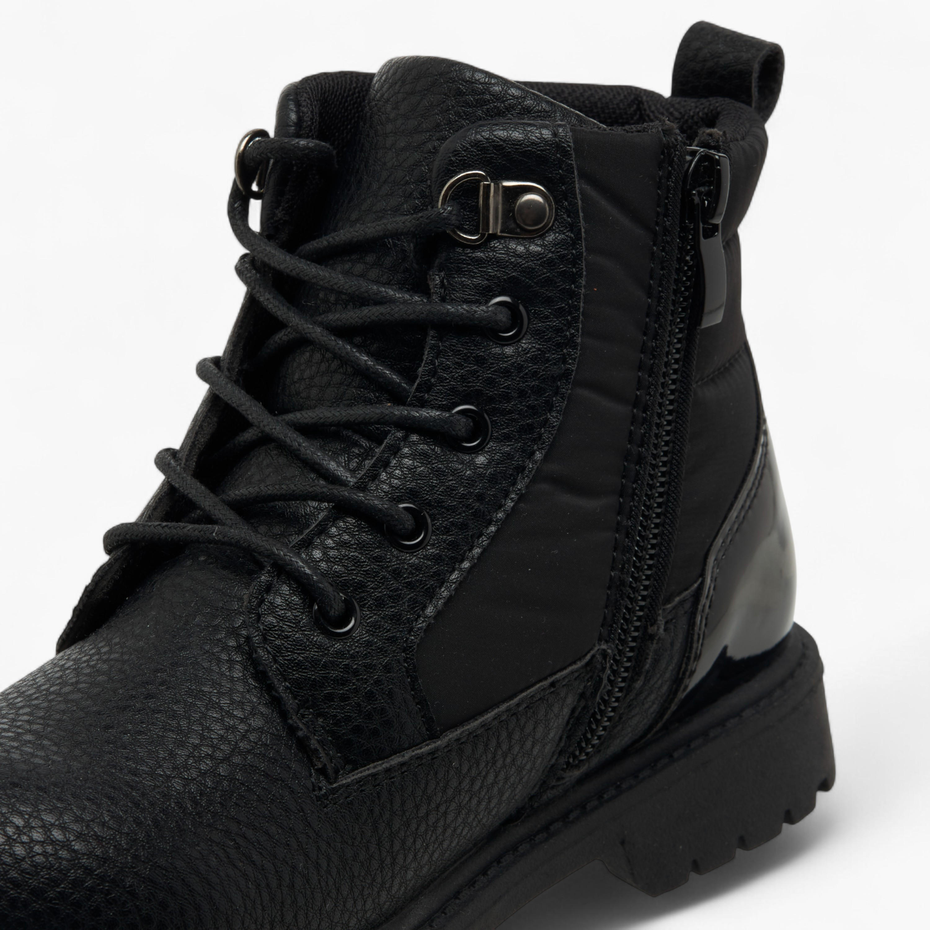 Flora Bella Girls Zipper Ankle Boots-girls-shoes-boots-image-5