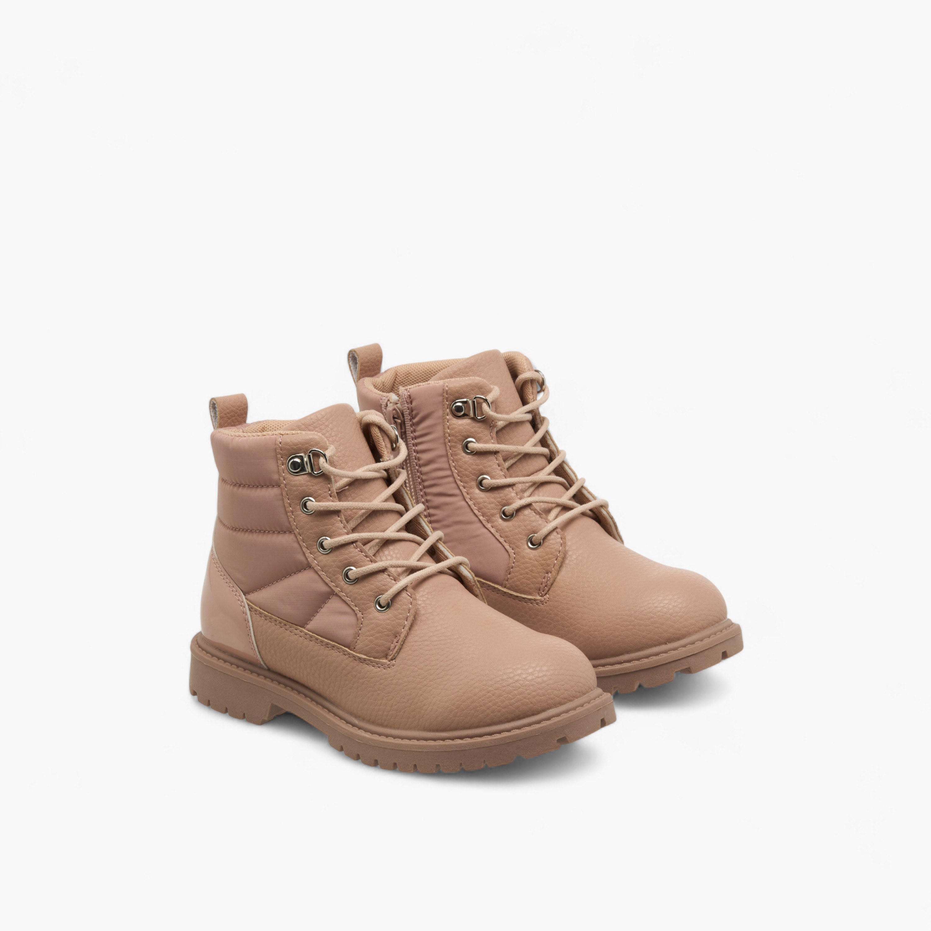 Flora Bella Girls Zipper Ankle Boots-girls-shoes-boots-image-1