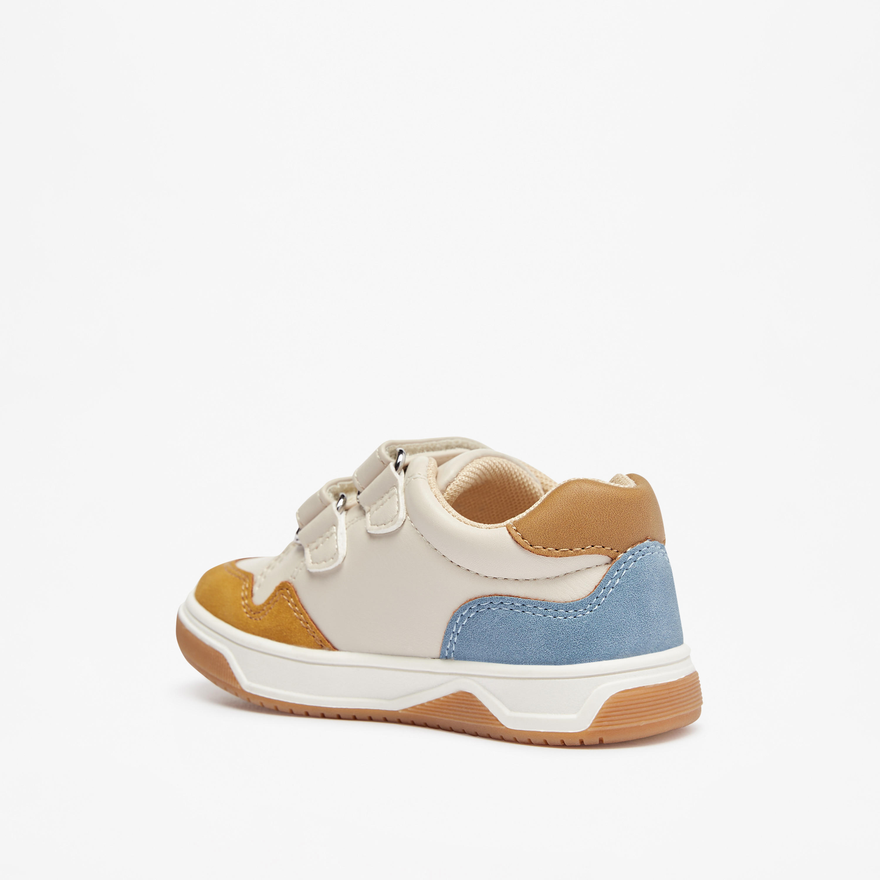 حذاء سنيكرز بقوالب ملوّنة وشريط إغلاق لاصق من بيرفيت-boys-shoes-sneakers-image-2
