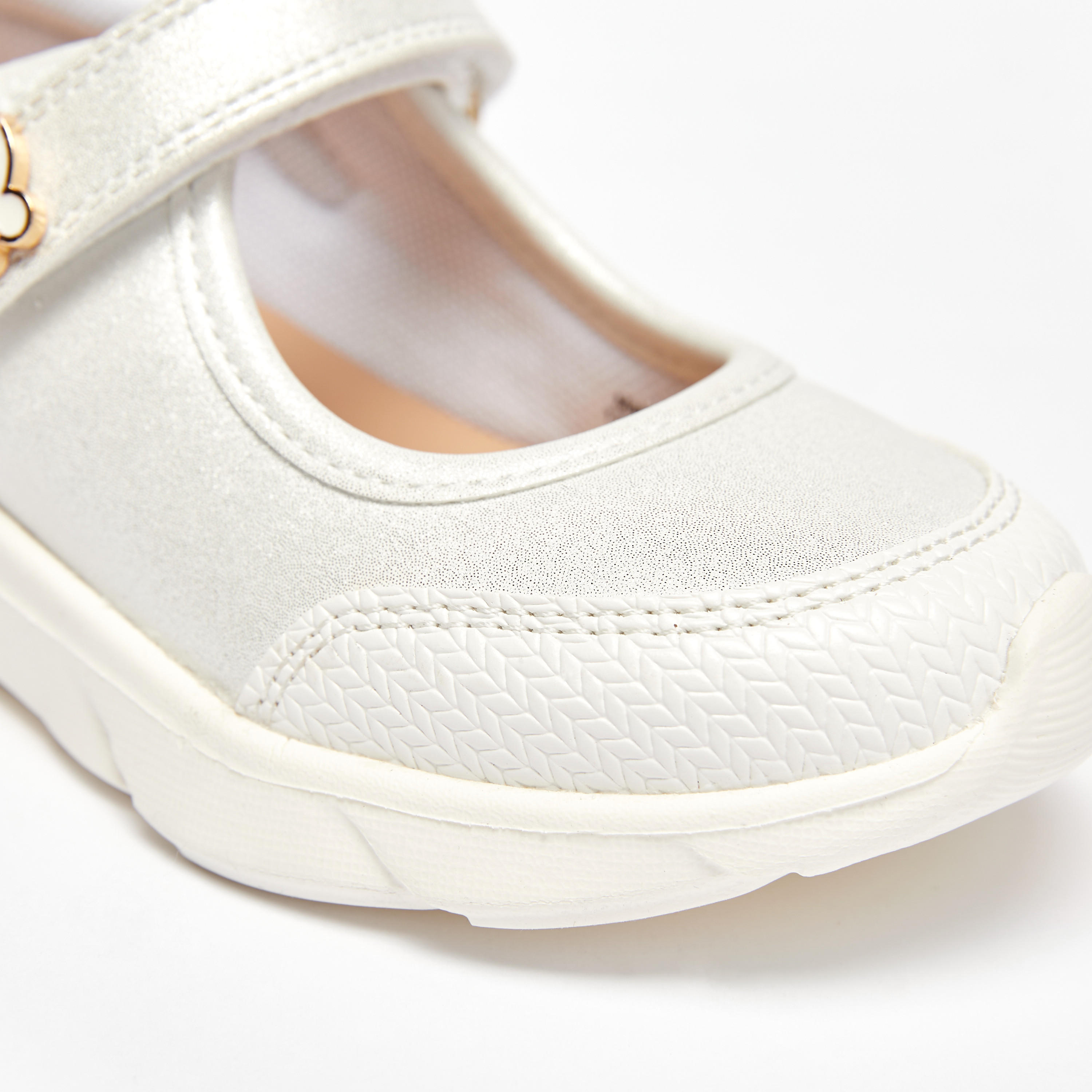 Barefeet Panelled Lightweight Mary Janes with Hook and Loop Closure-girls-shoes-maryjanes-image-10
