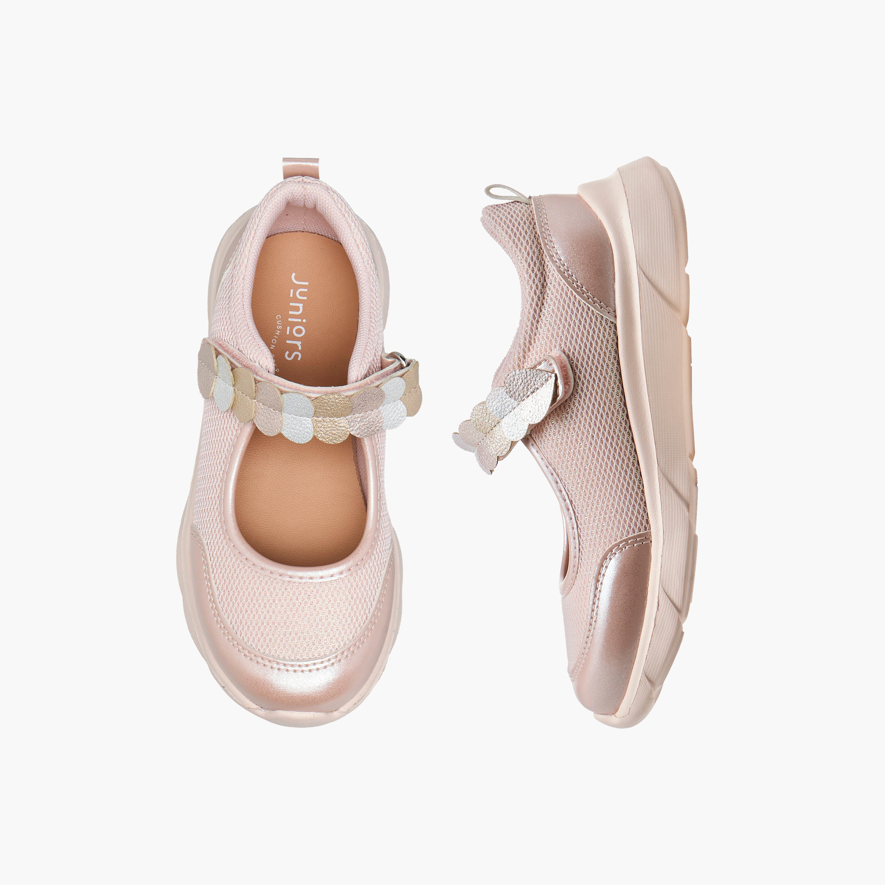 Juniors Girls Hook & Loop Mary Jane Shoes-girls-shoes-maryjanes-image-1