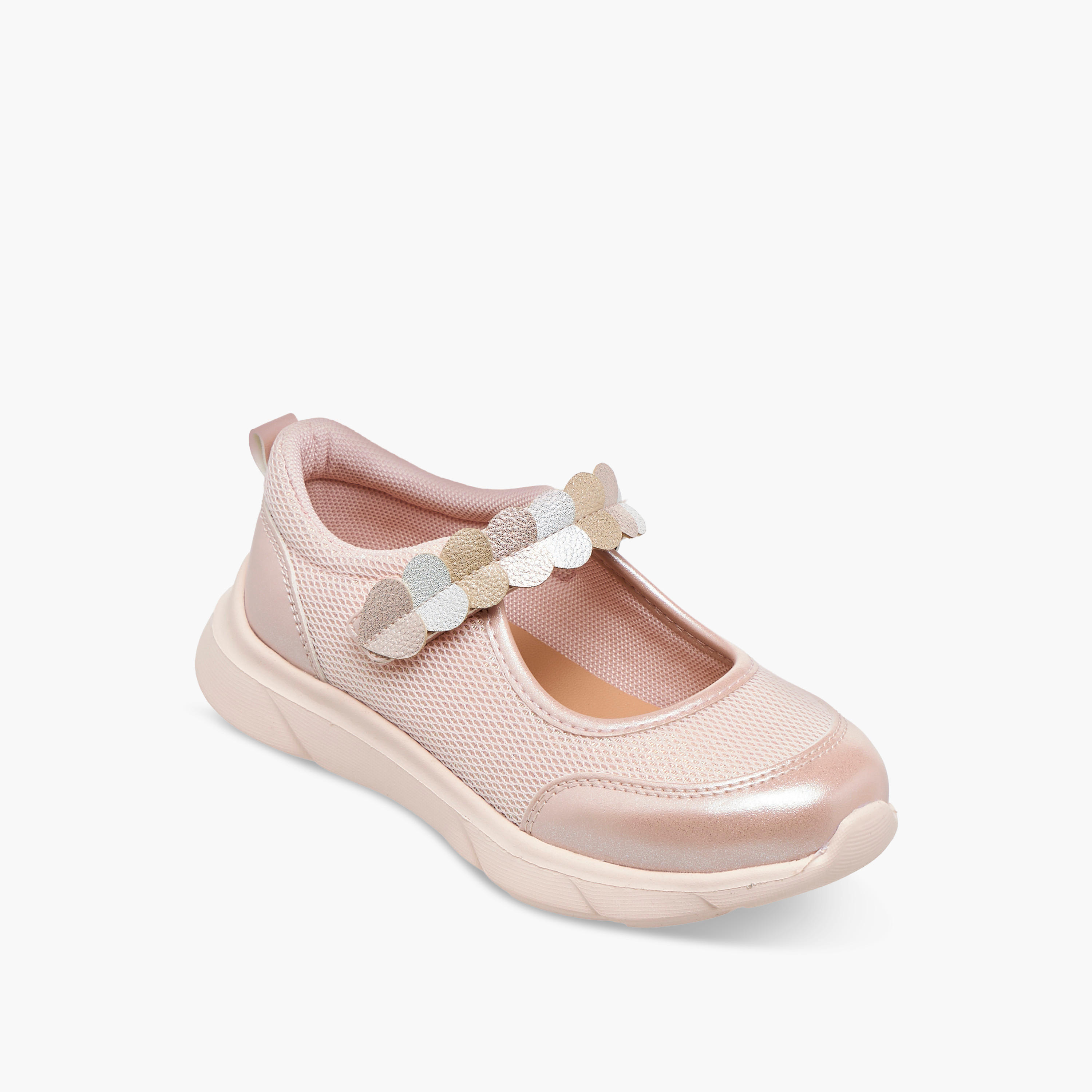 Juniors Girls Hook & Loop Mary Jane Shoes-girls-shoes-maryjanes-image-2