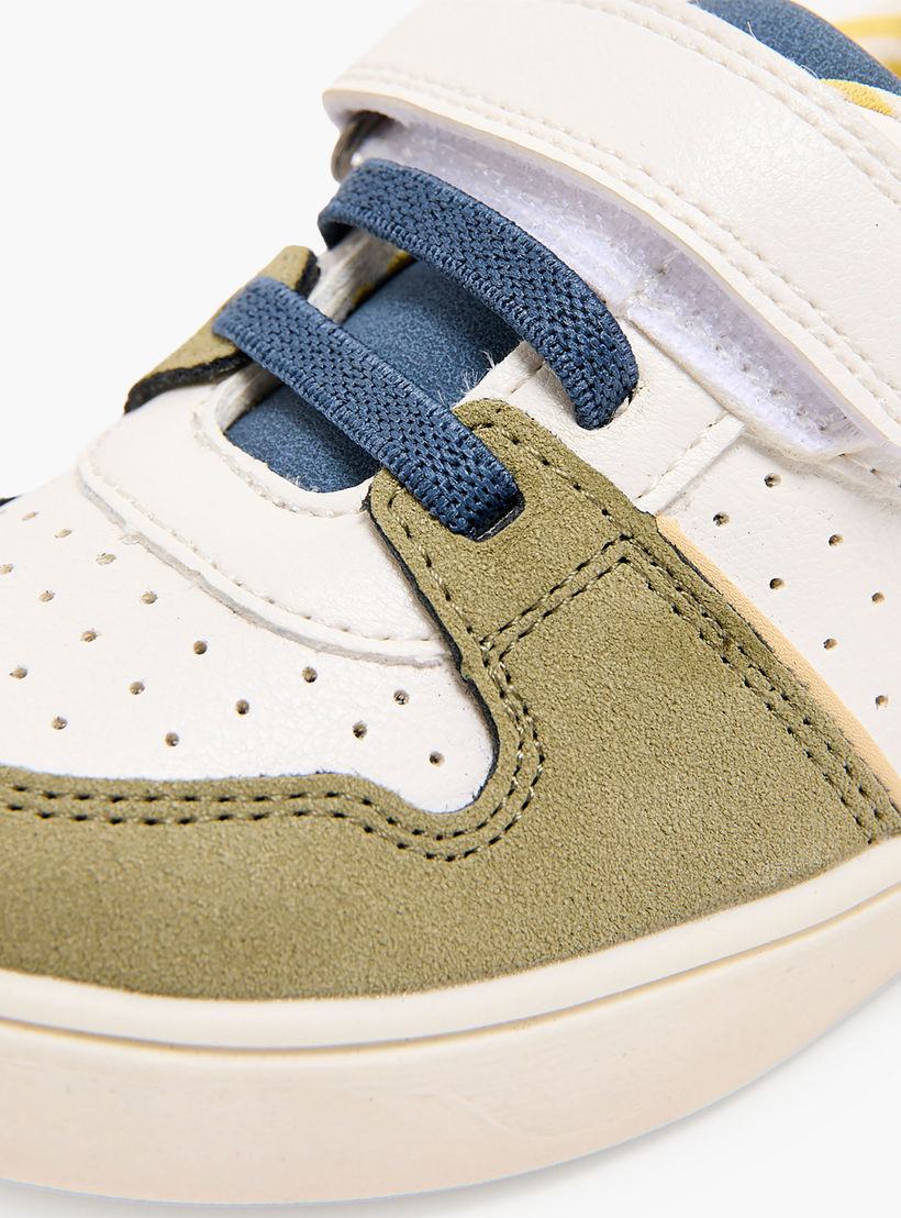 Barefeet Boys Panelled Hook & Loop Sneakers-boys-shoes-sneakers-image-7