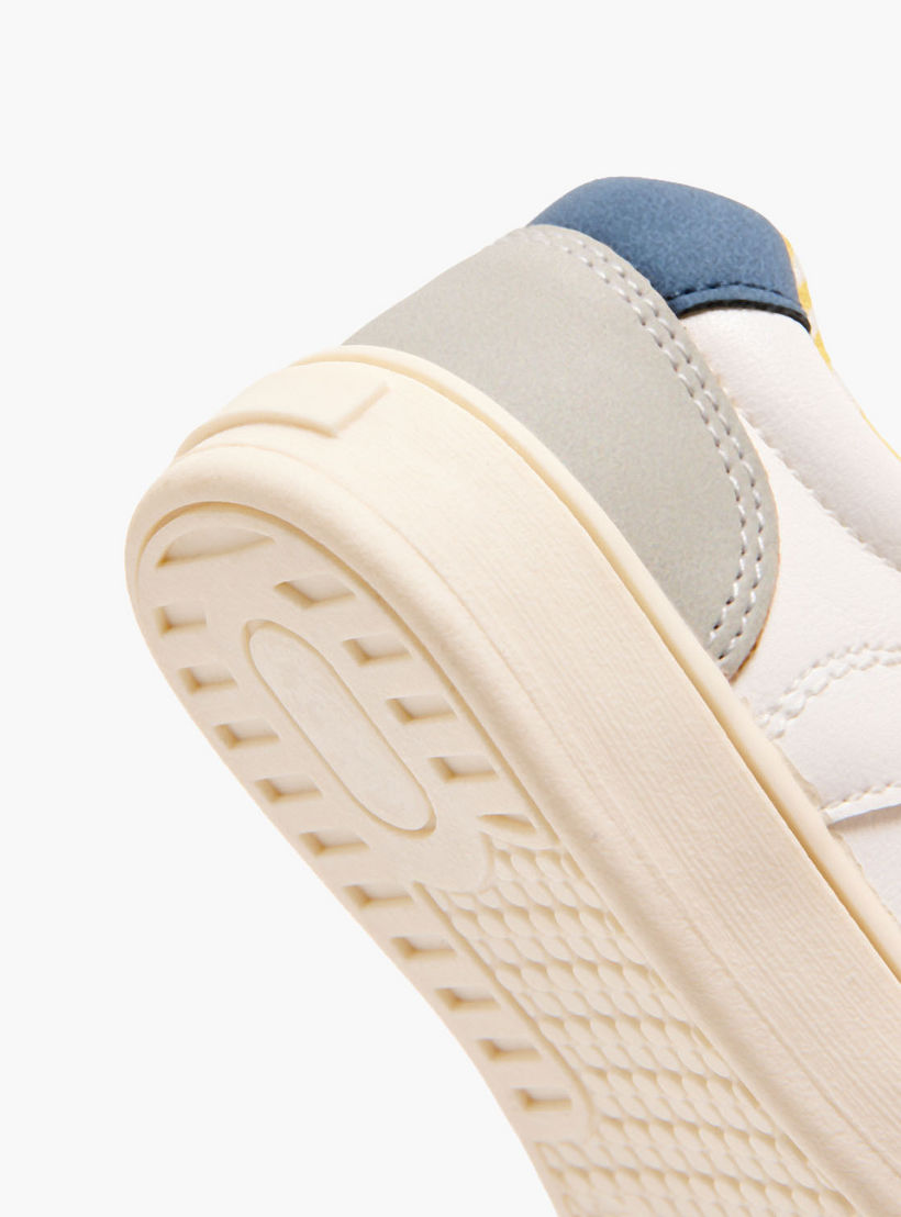 Barefeet Boys Panelled Hook & Loop Sneakers-boys-shoes-sneakers-image-8