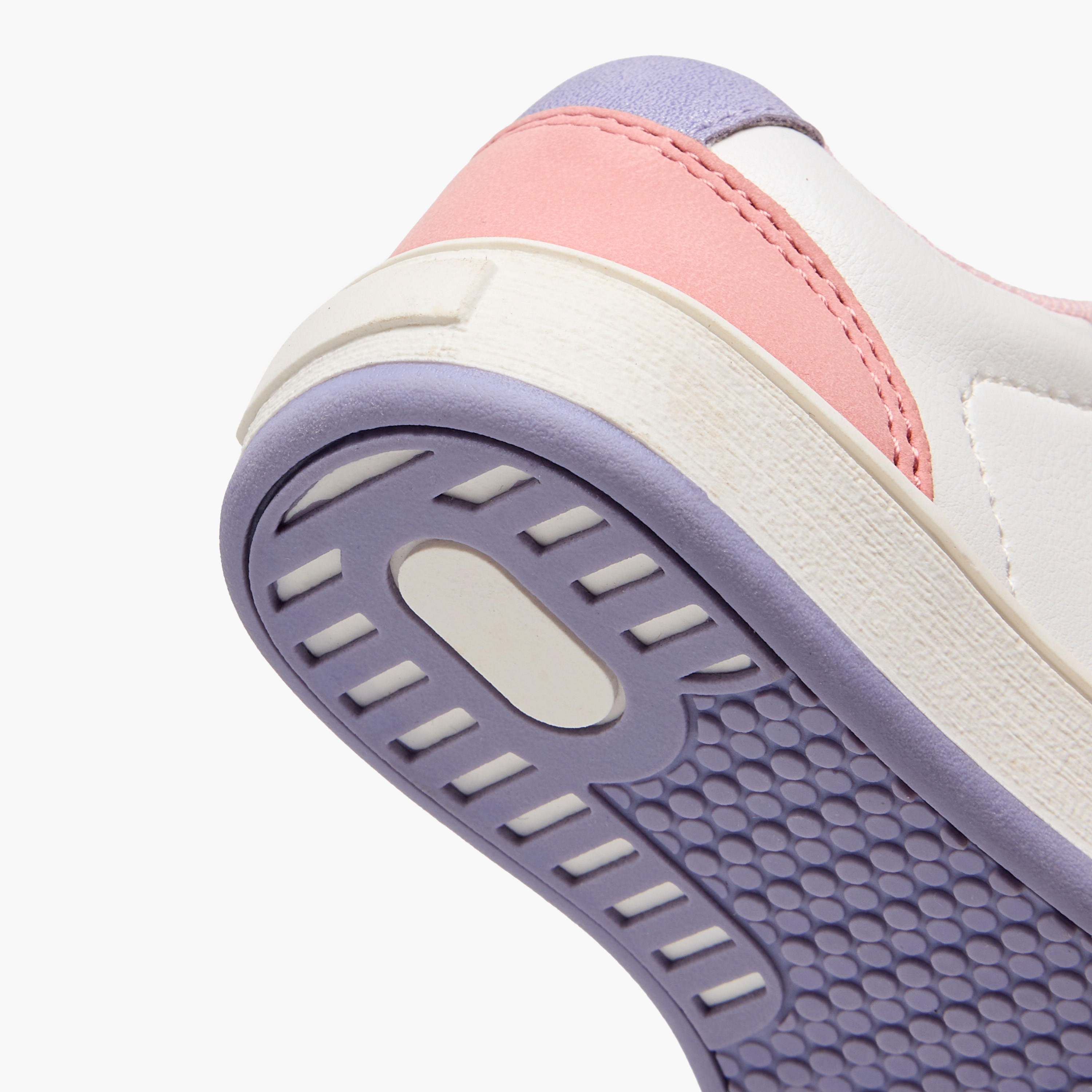 Barefeet Girls Heart Detail Sneakers-girls-shoes-sneakers-image-5