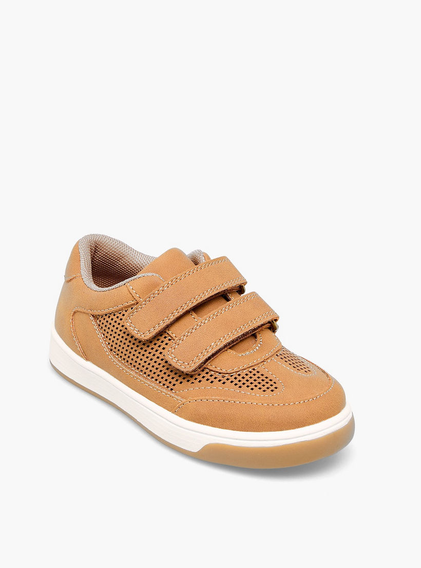 Juniors Boys Hook & Loop Ankle Sneakers-boys-shoes-sneakers-image-2