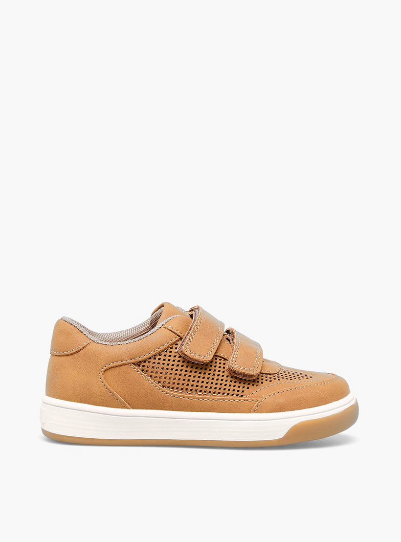 Juniors Boys Hook & Loop Ankle Sneakers-boys-shoes-sneakers-image-3
