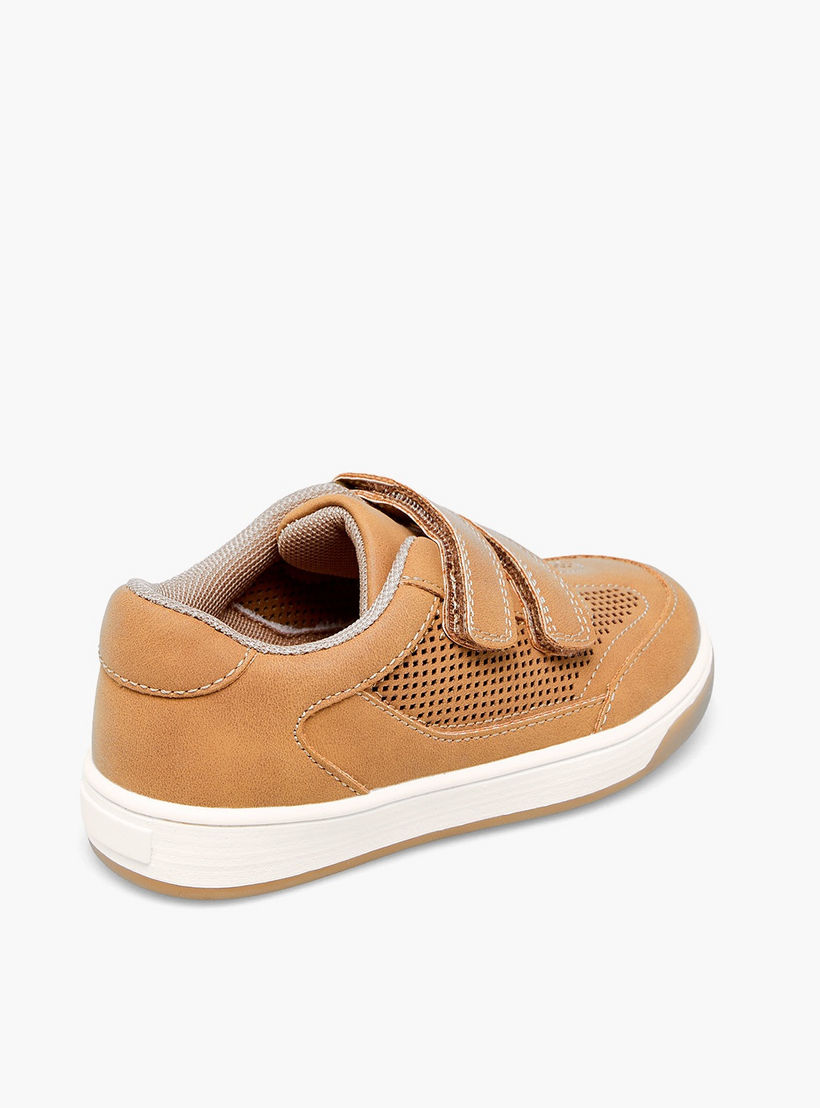 Juniors Boys Hook & Loop Ankle Sneakers-boys-shoes-sneakers-image-6