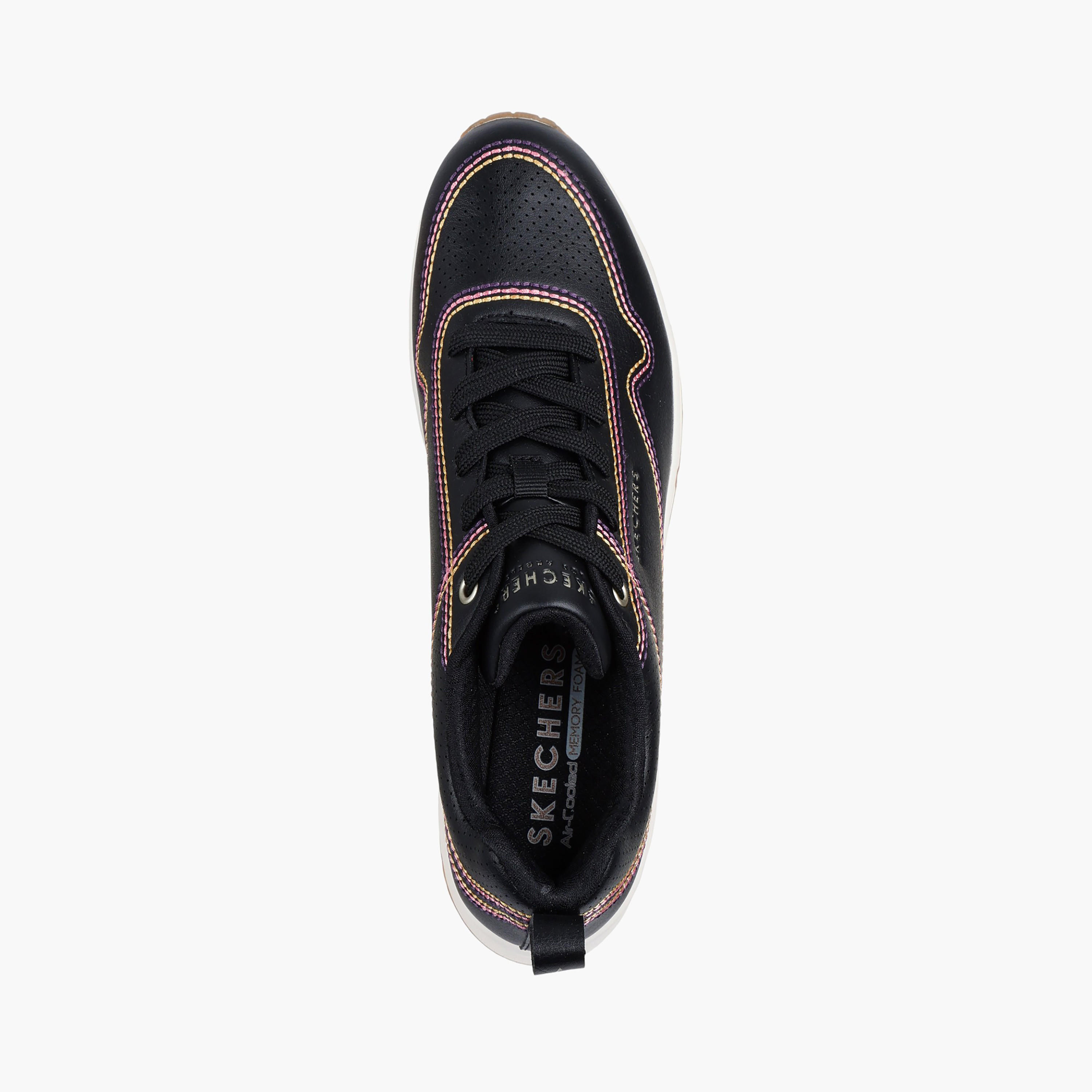 Skechers Women UNO Lace-Up Ankle Sneakers-women-shoes-sneakers-image-2