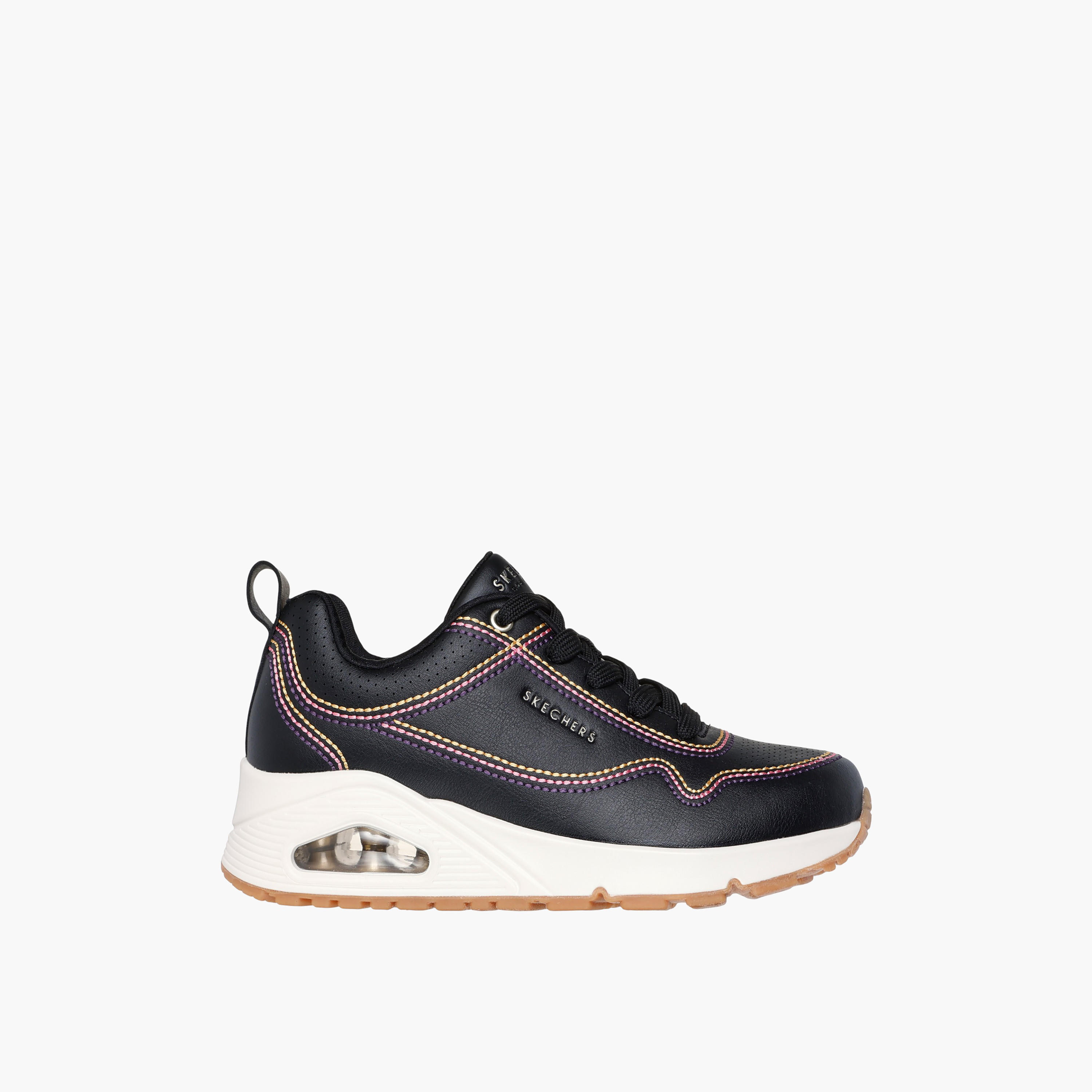 Skechers Women UNO Lace-Up Ankle Sneakers-women-shoes-sneakers-image-5